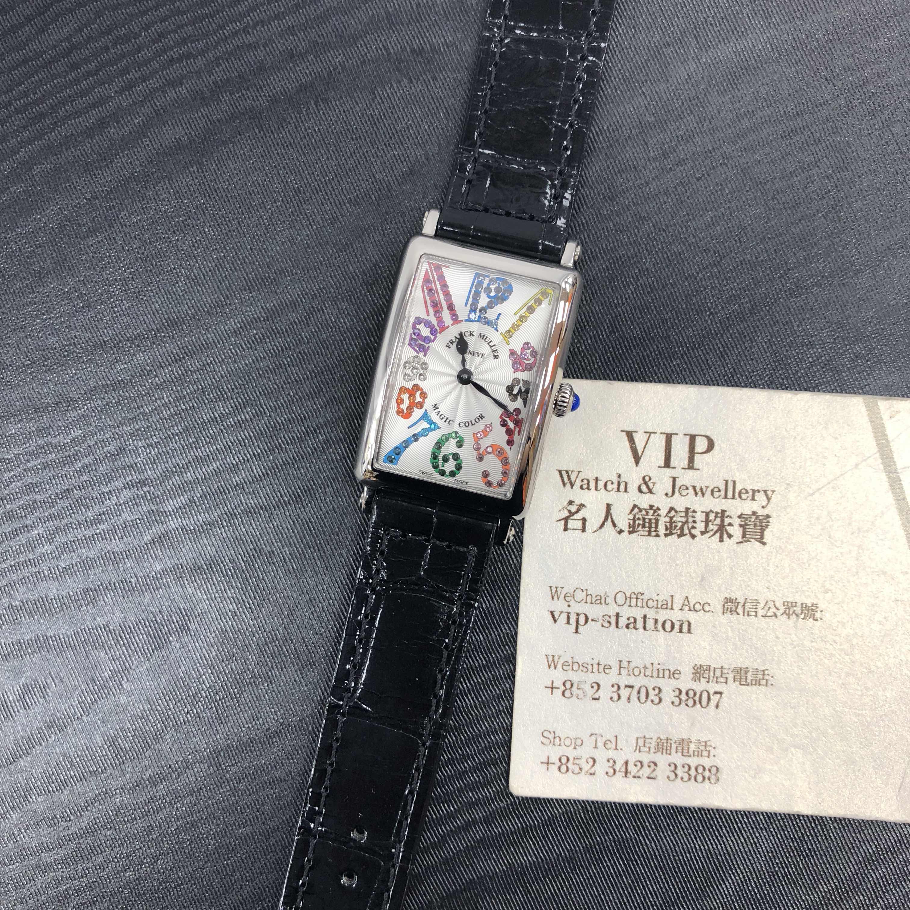 Franck Muller 902 QZ MAG COL (AC) LONG ISLAND Quartz Stainless Steel