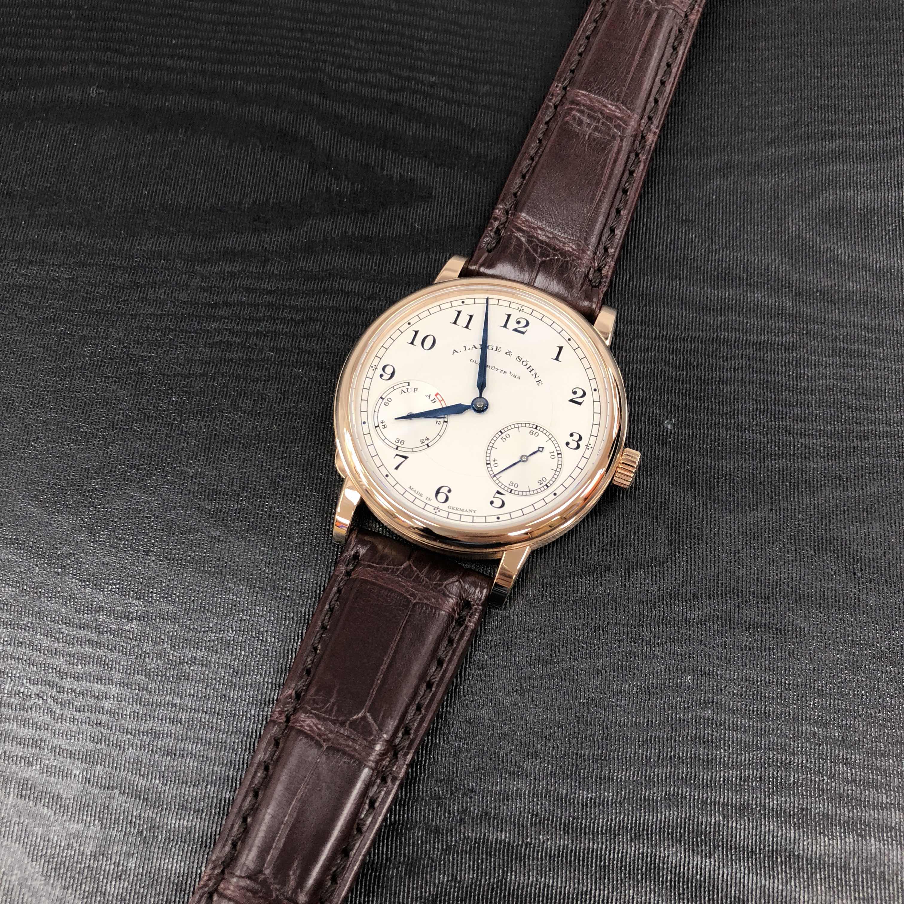A Lange & Sohne 234.047 1815 CHRONOGRAPH Manual Wind 18kt Rose Gold