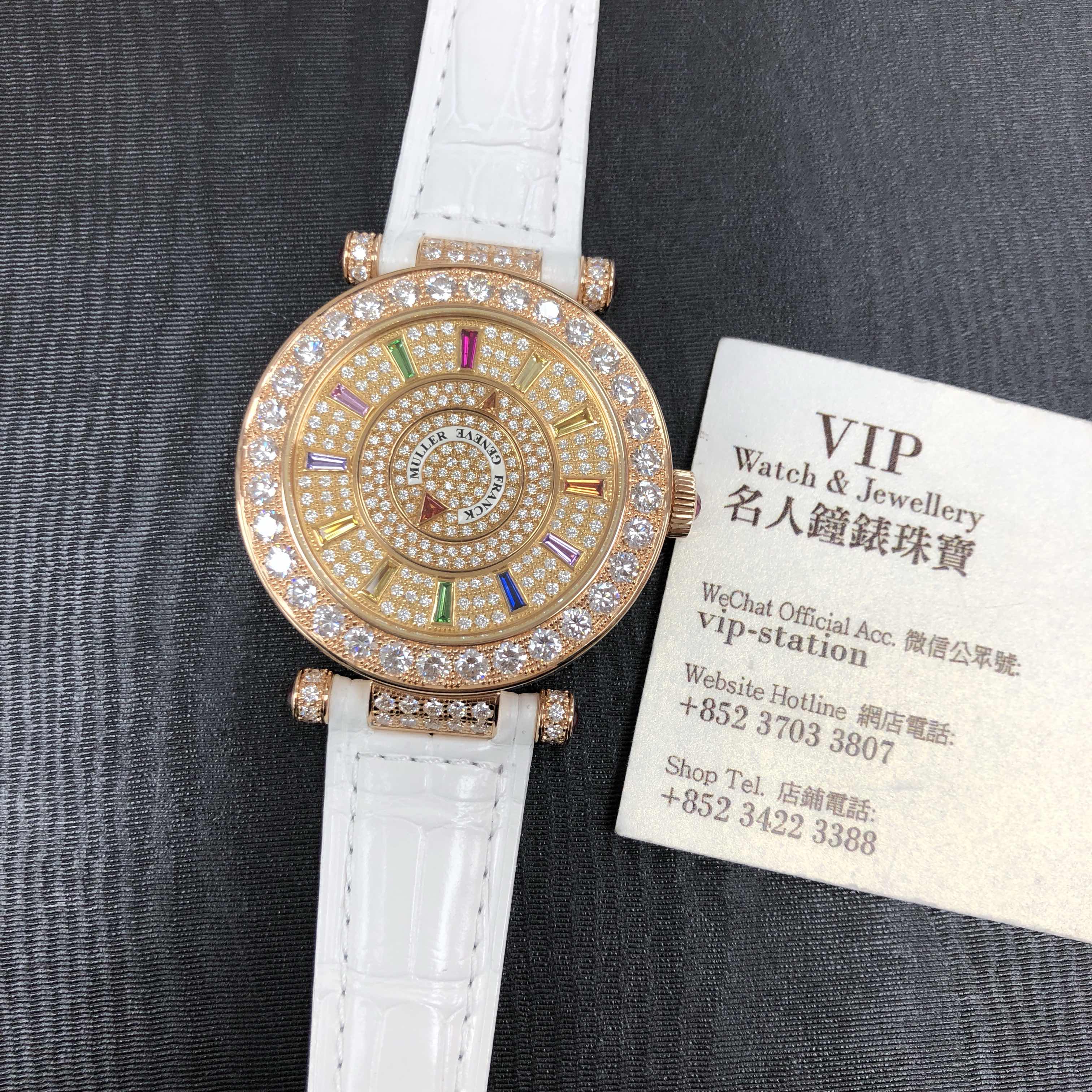 Franck Muller DM 42 COL DRMD 1R CD (5N) DOUBLE MYSTERY Automatic 18kt Rose Gold & Diamonds