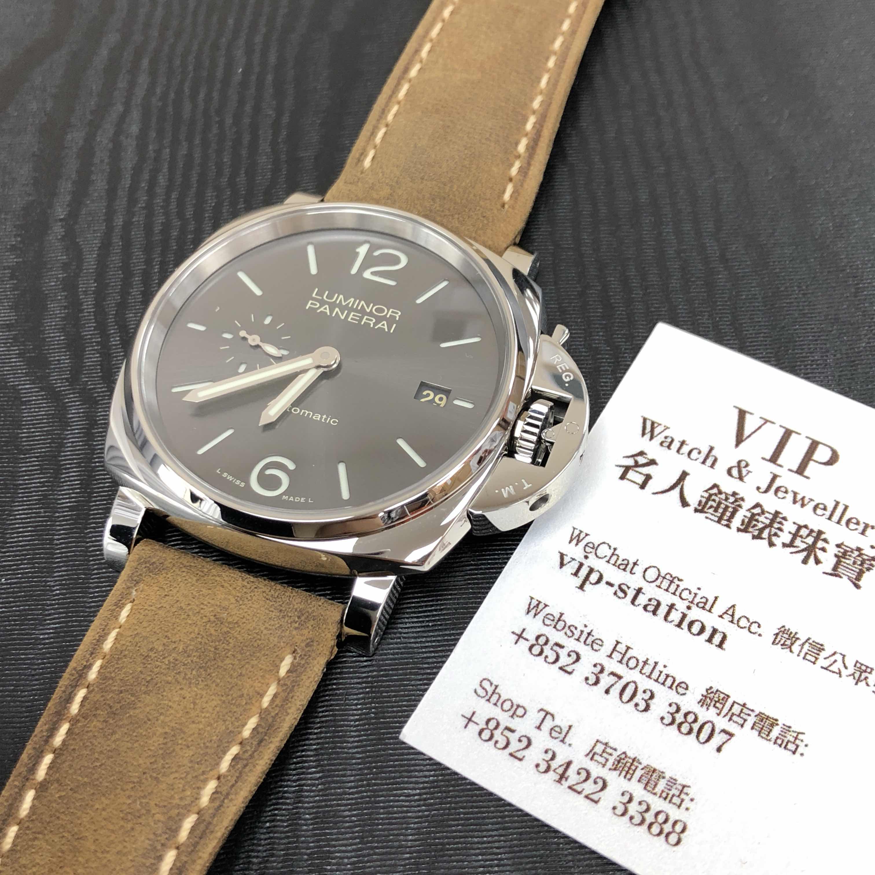 Panerai PAM00904 LUMINOR DUE Automatic Stainless Steel