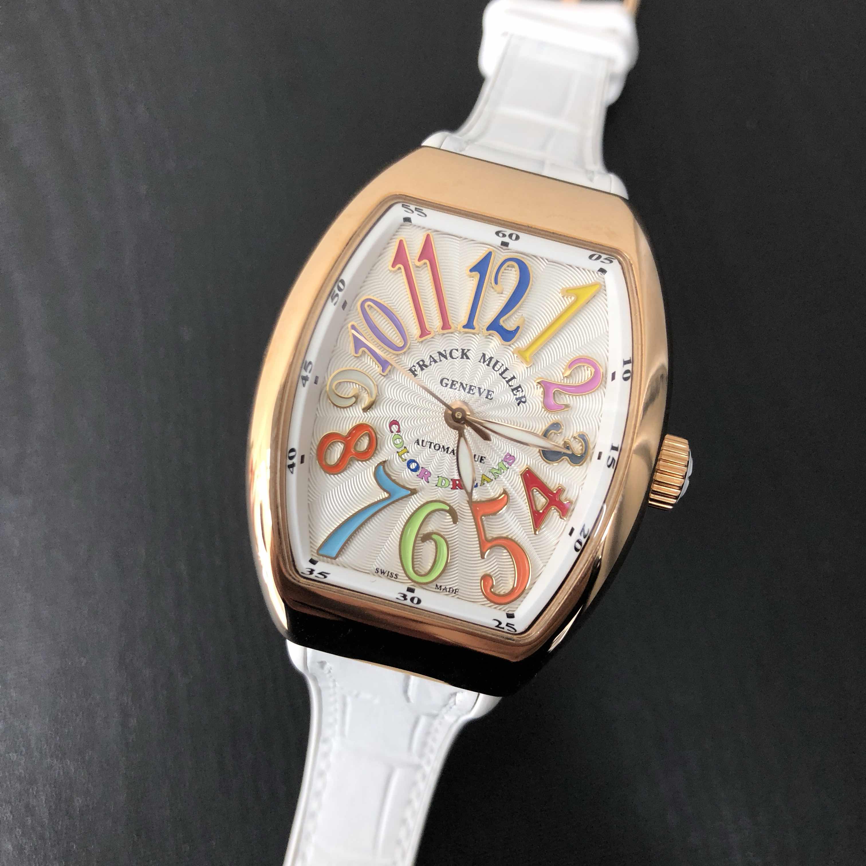 Franck Muller V 32 SC AT FO COL DRM (5N.BC) VANGUARD Automatic 18kt Rose Gold