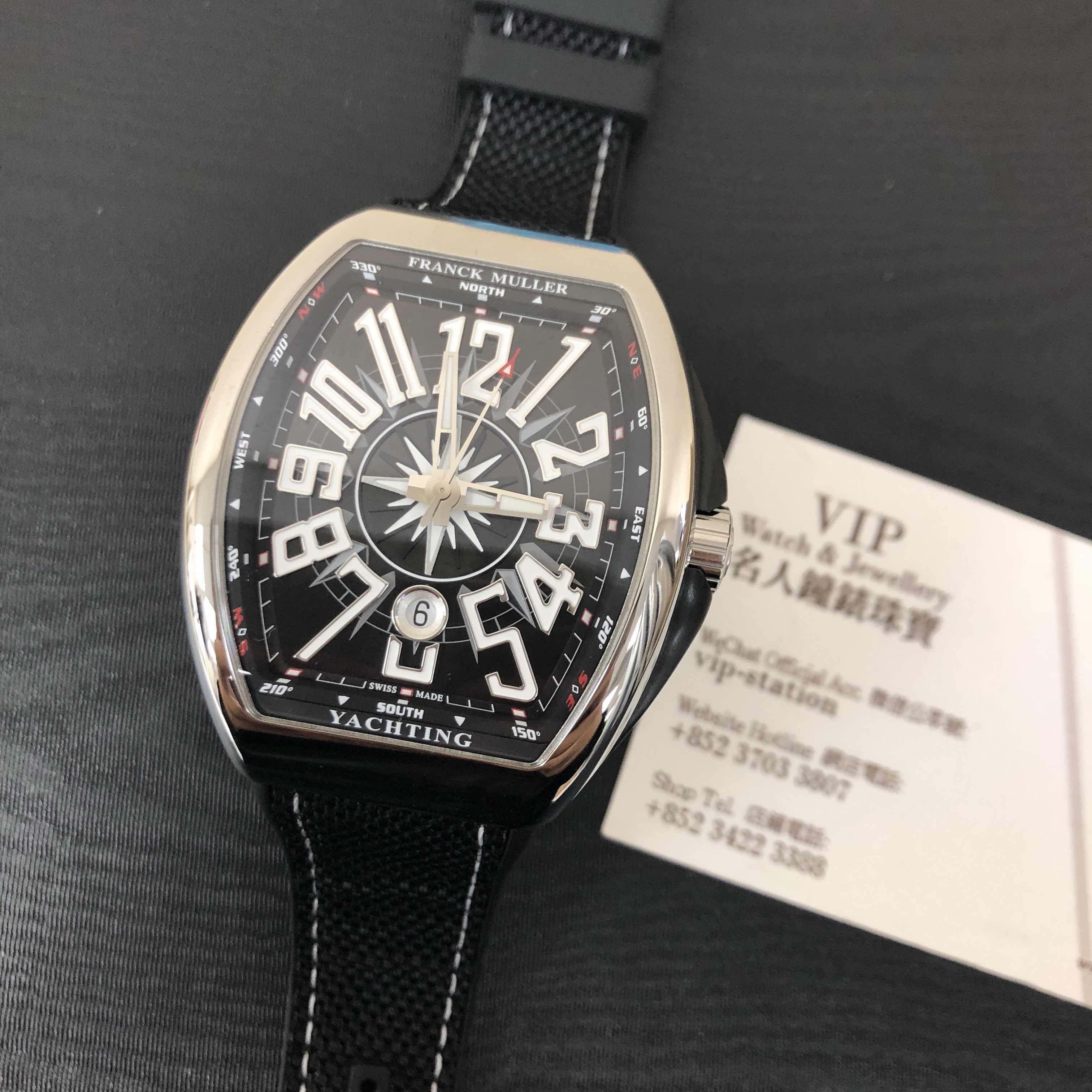 Franck Muller V 45 SC DT YACHTING (AC.NR) VANGUARD Automatic Stainless Steel