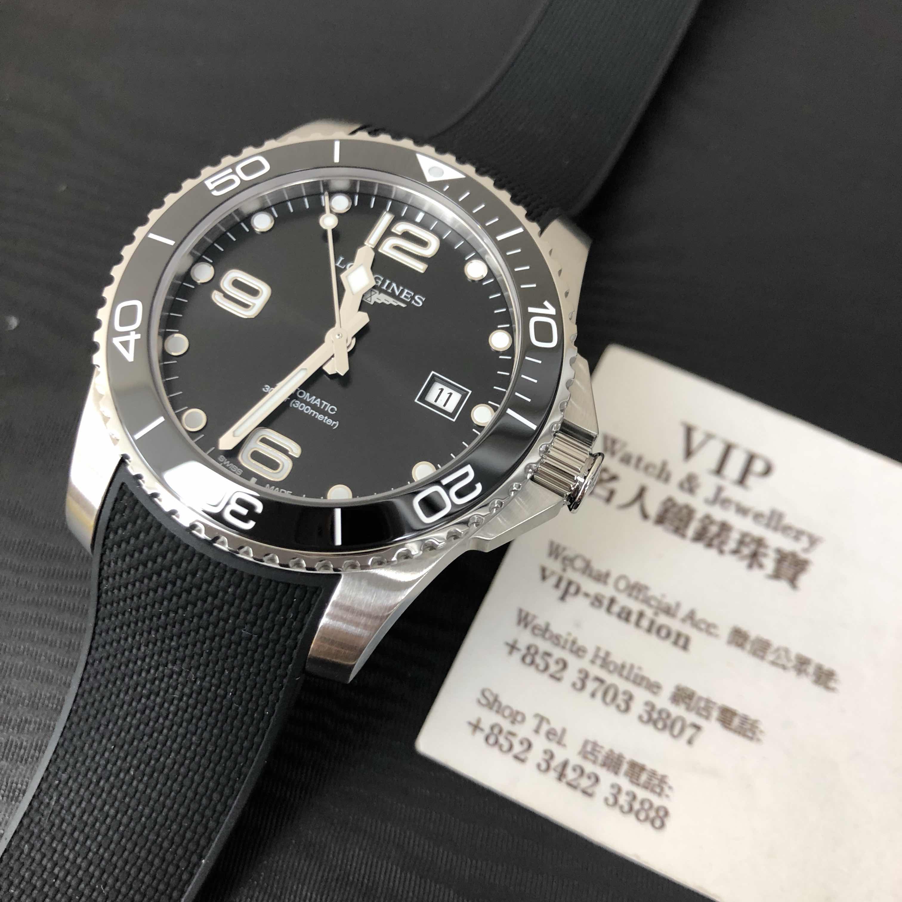 Longines L3.781.4.56.9 CONQUEST Automatic Ceramic & Steel