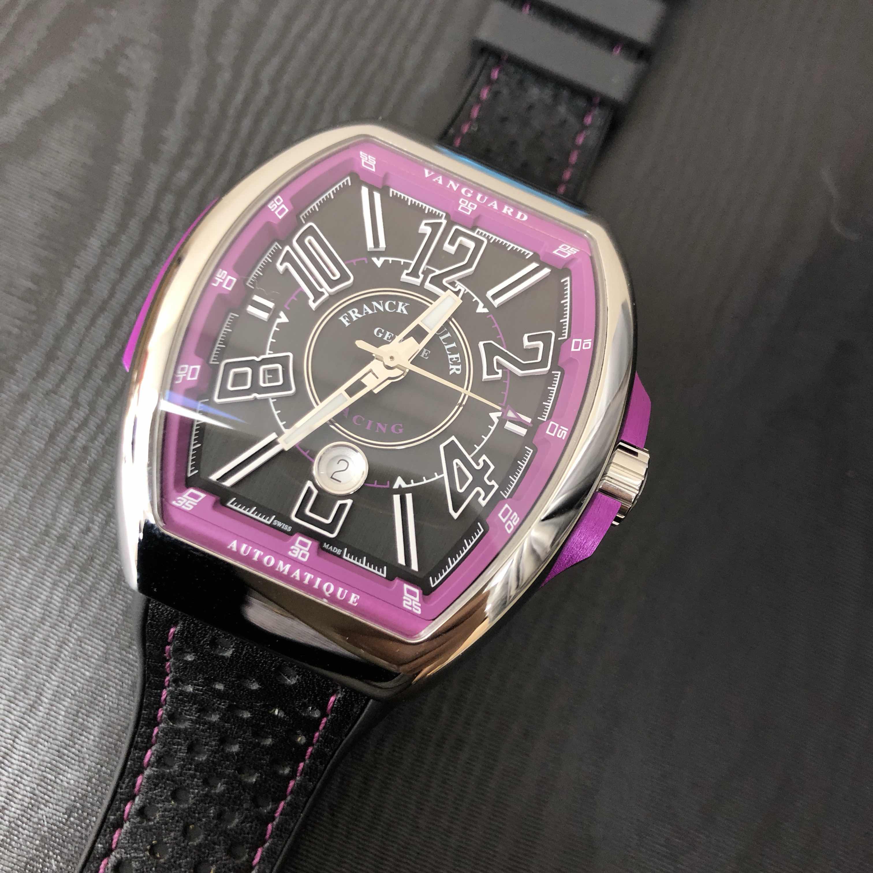 Franck Muller V 45 SC DT RACING (AC.VL) VANGUARD Automatic Stainless Steel