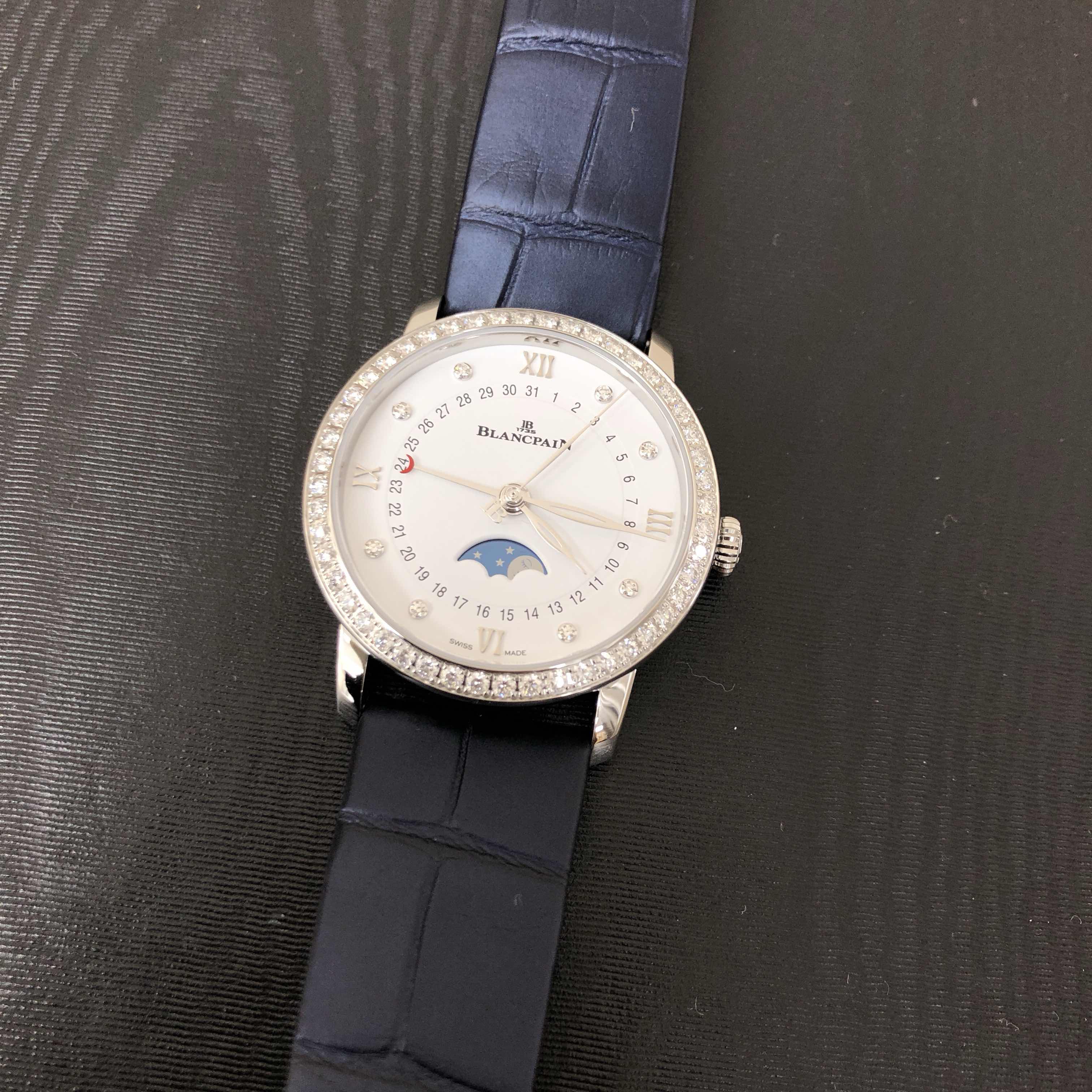 Blancpain 6126-4628-55B CLASSIC Automatic Stainless Steel & Diamonds