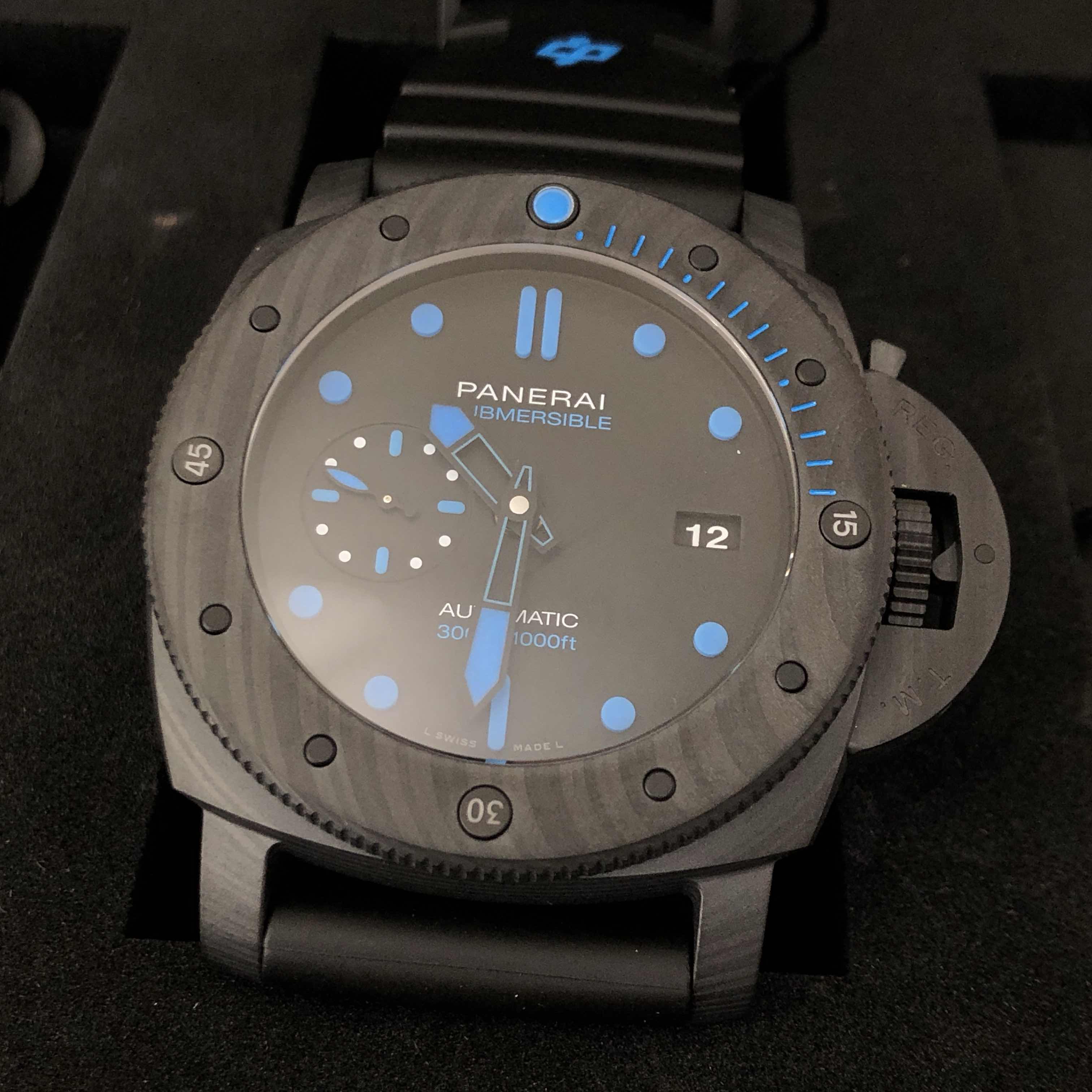 Panerai PAM01616 DIVERS Automatic Carbon Fiber