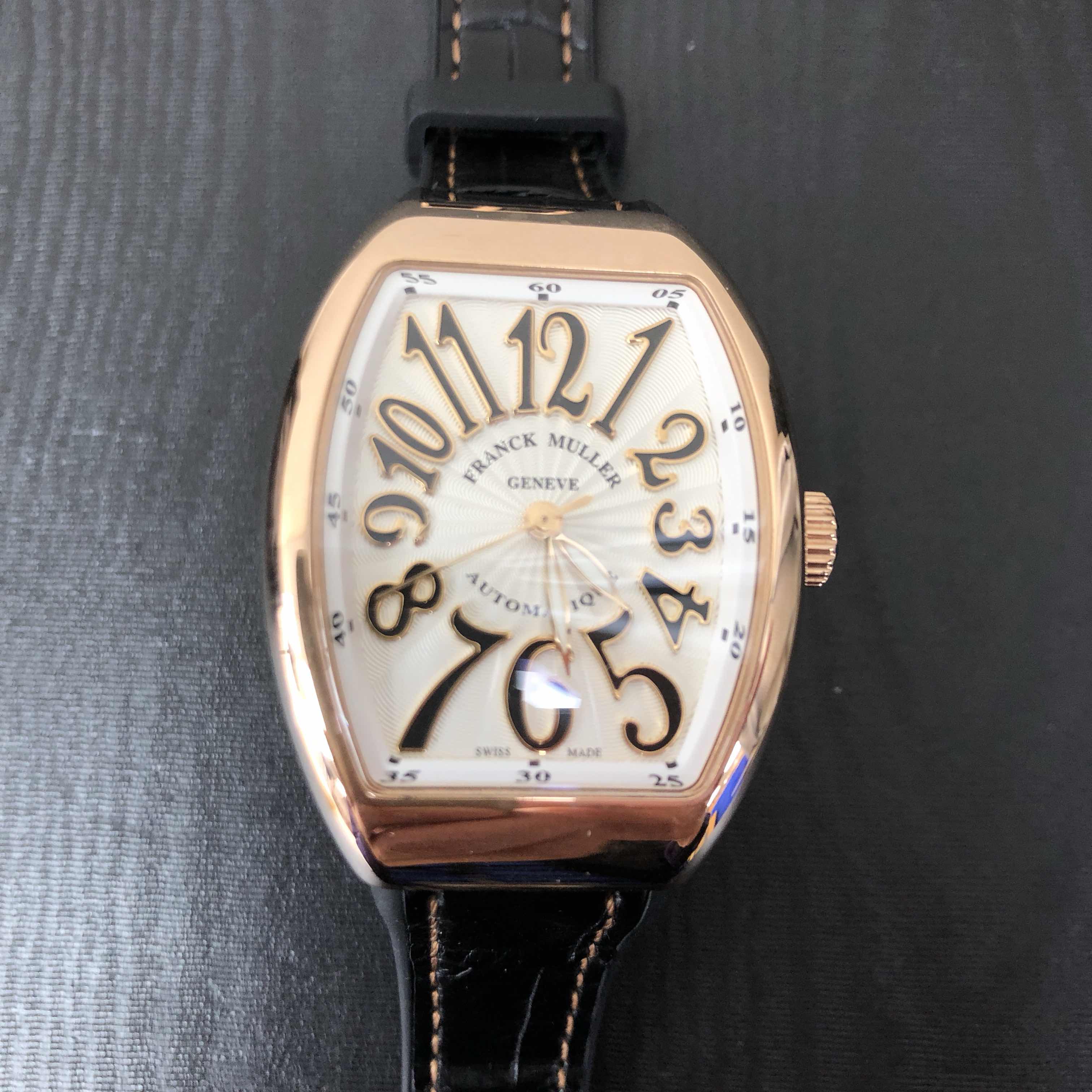 Franck Muller V 32 SC AT FO (5N.NR) VANGUARD Automatic 18kt Rose Gold