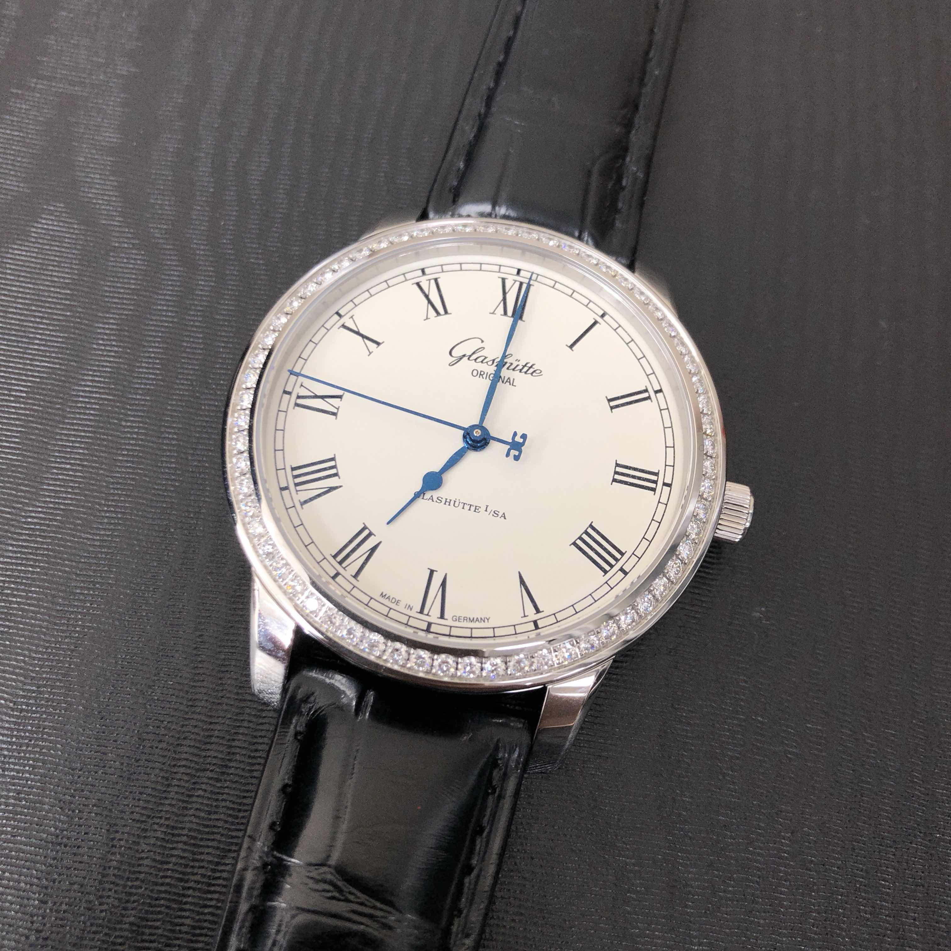 Glashutte 1-39-59-01-12-04 SENATOR MANUAL WINDING SKELETONIZED Automatic Stainless Steel