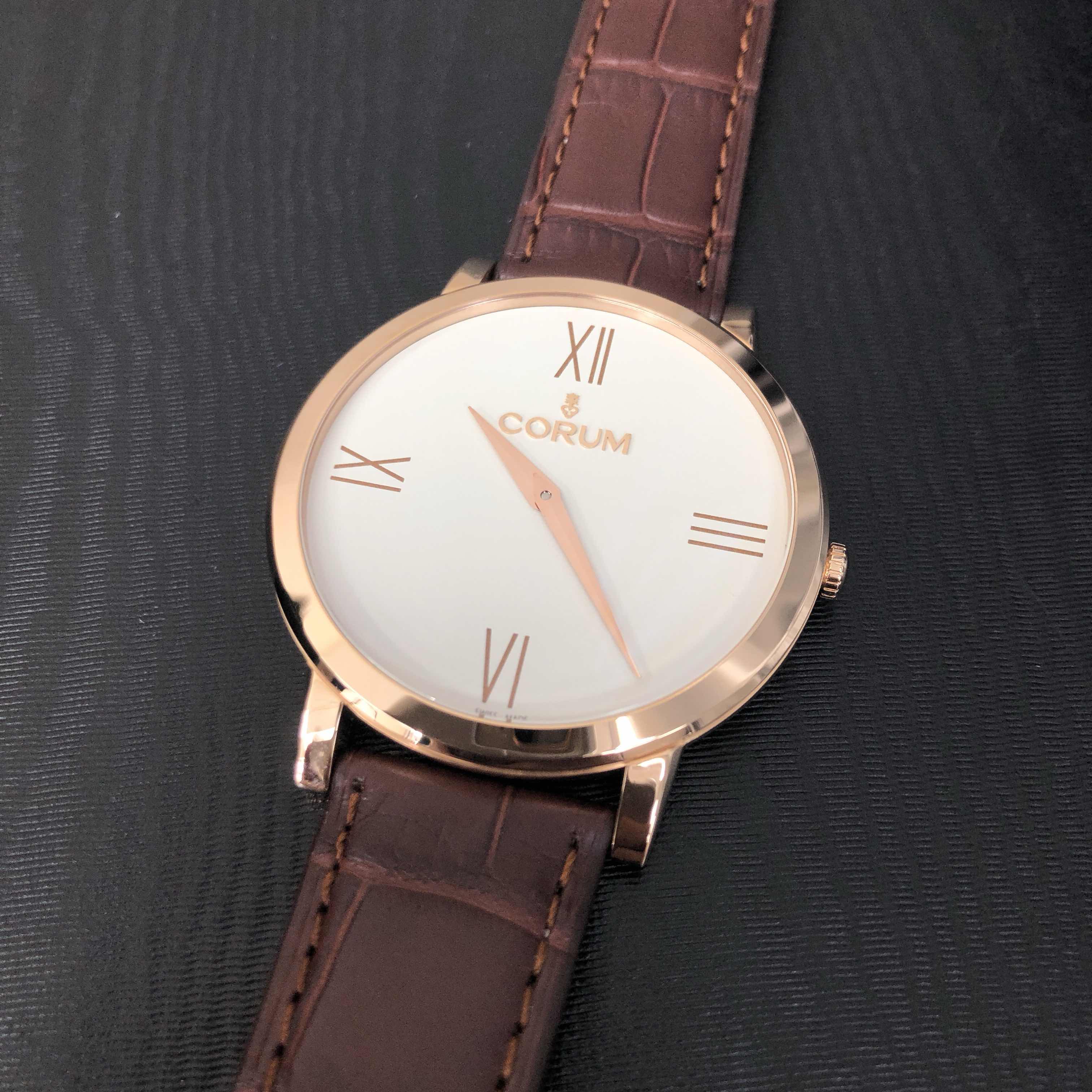 Corum 157.100.55/0002 BD01 HERITAGE Automatic 18kt Rose Gold