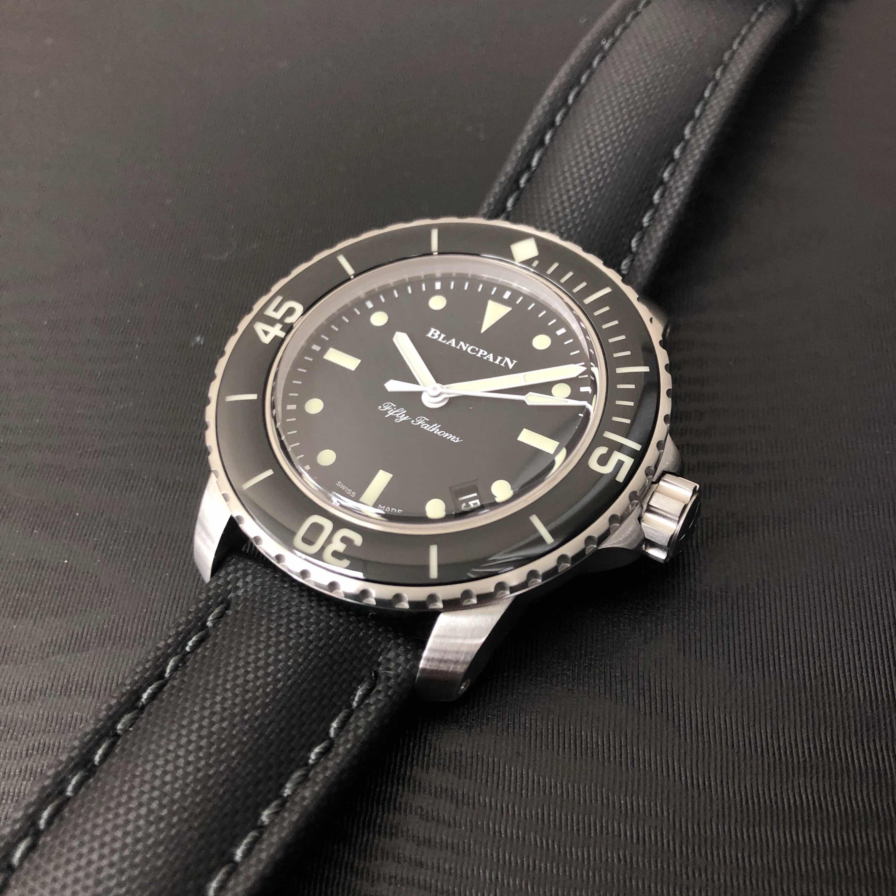 Blancpain 5015E-1130-B52A FIFTY FATHOMS Automatic Stainless Steel
