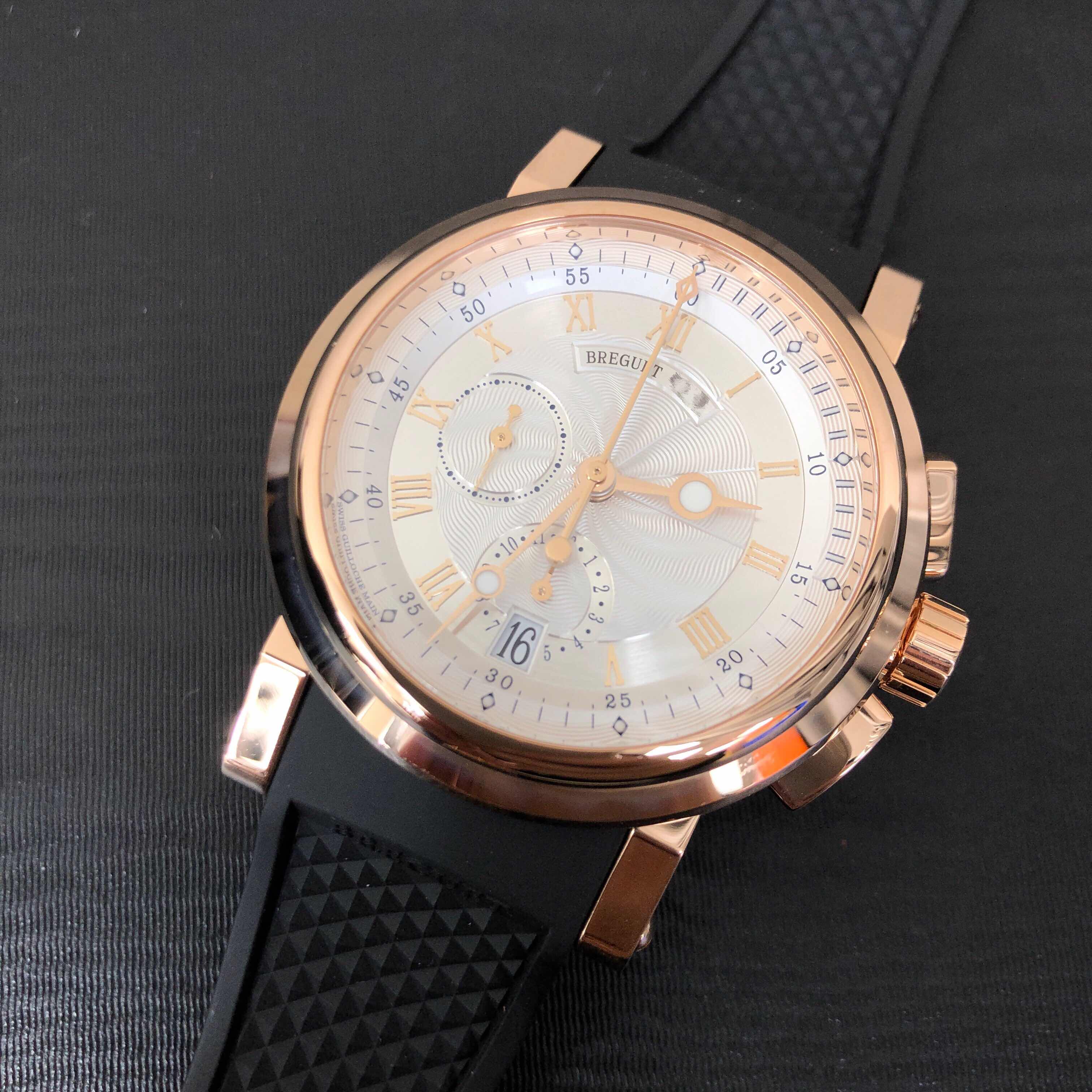 Breguet 5827BR/12/5ZU MARINE Automatic 18kt Rose Gold