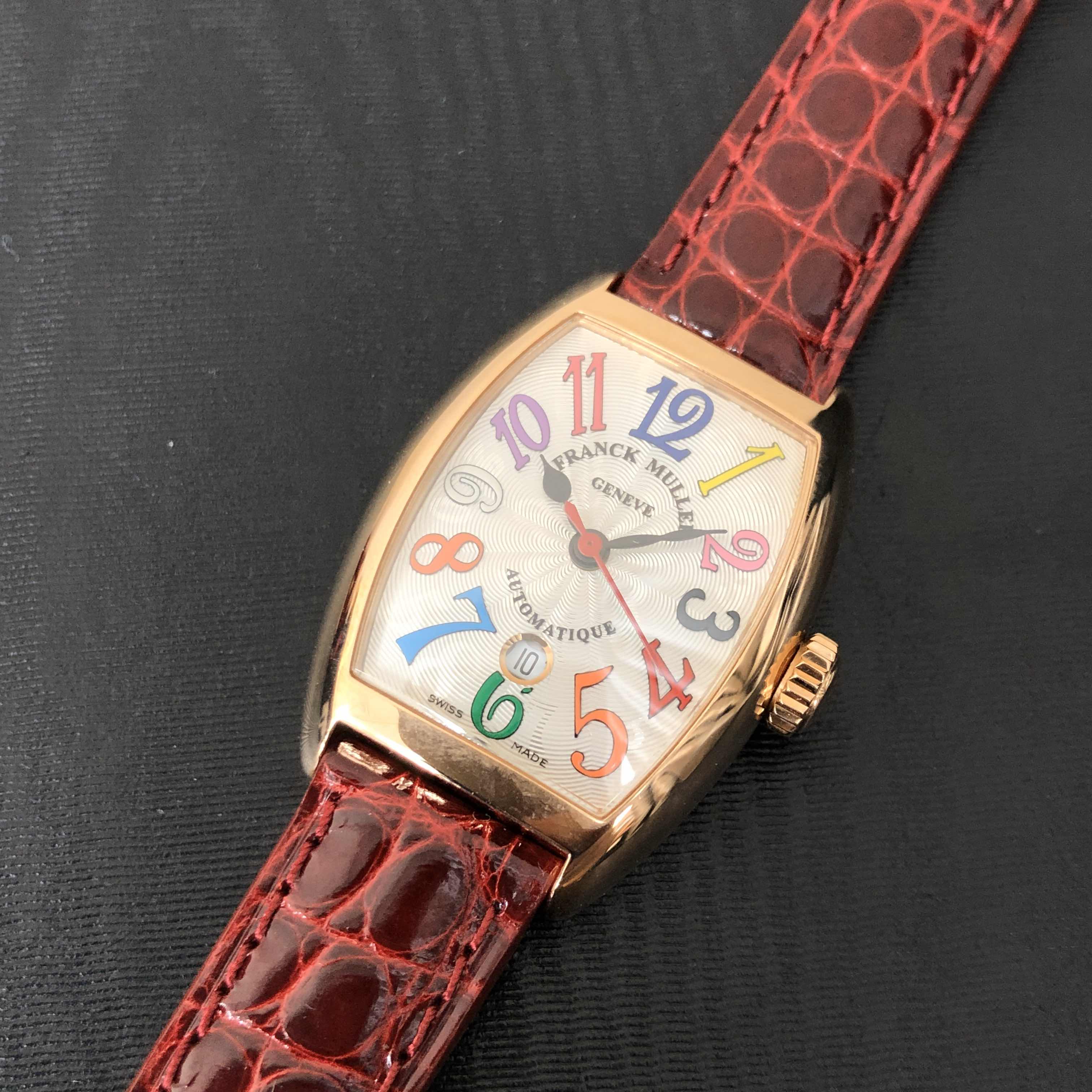 Franck Muller 1750 SC AT DT FO COL DRM (5N) CINTREE CURVEX Automatic 18kt Rose Gold