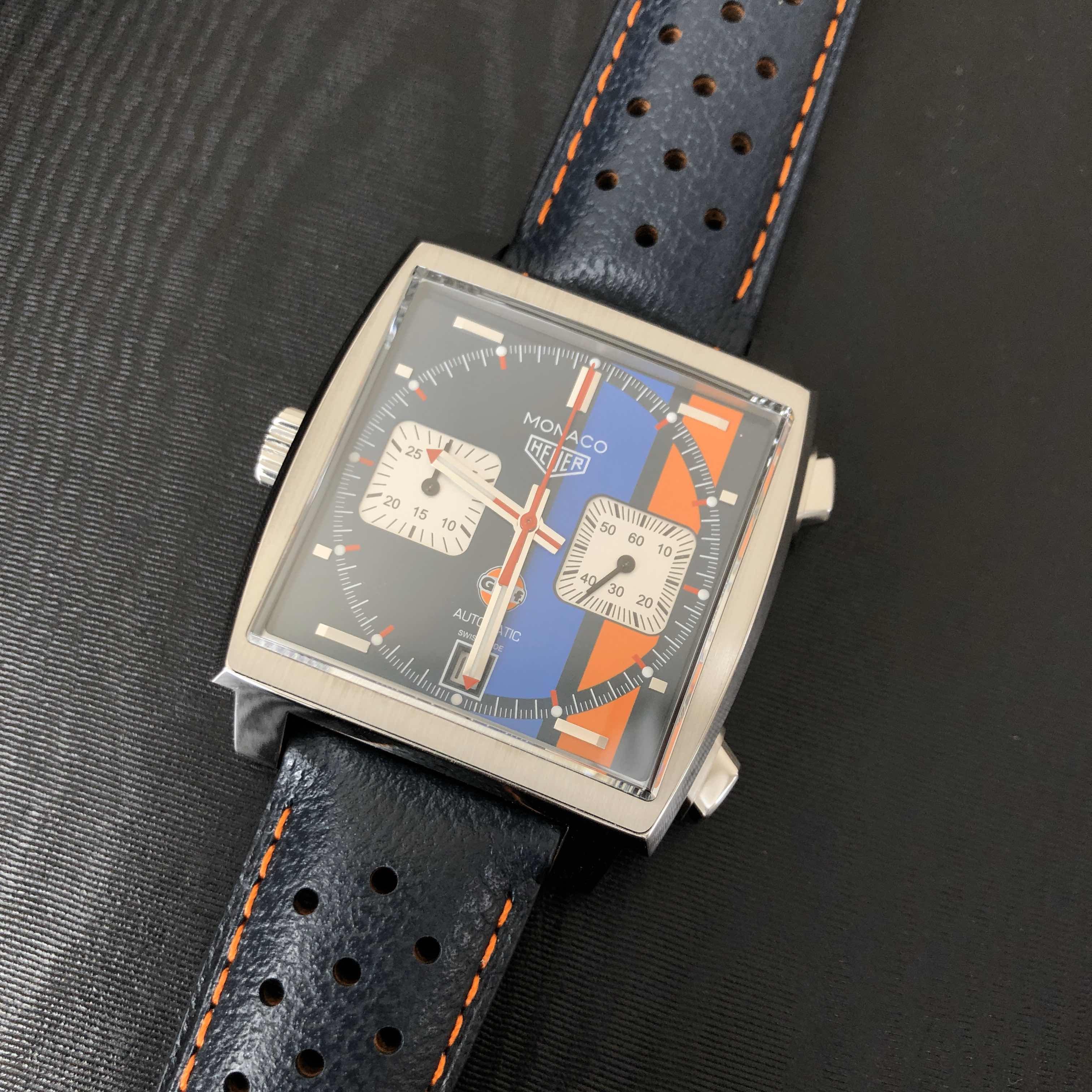 Tag Heuer CAW211R-FC6401 MANACO Automatic Stainless Steel