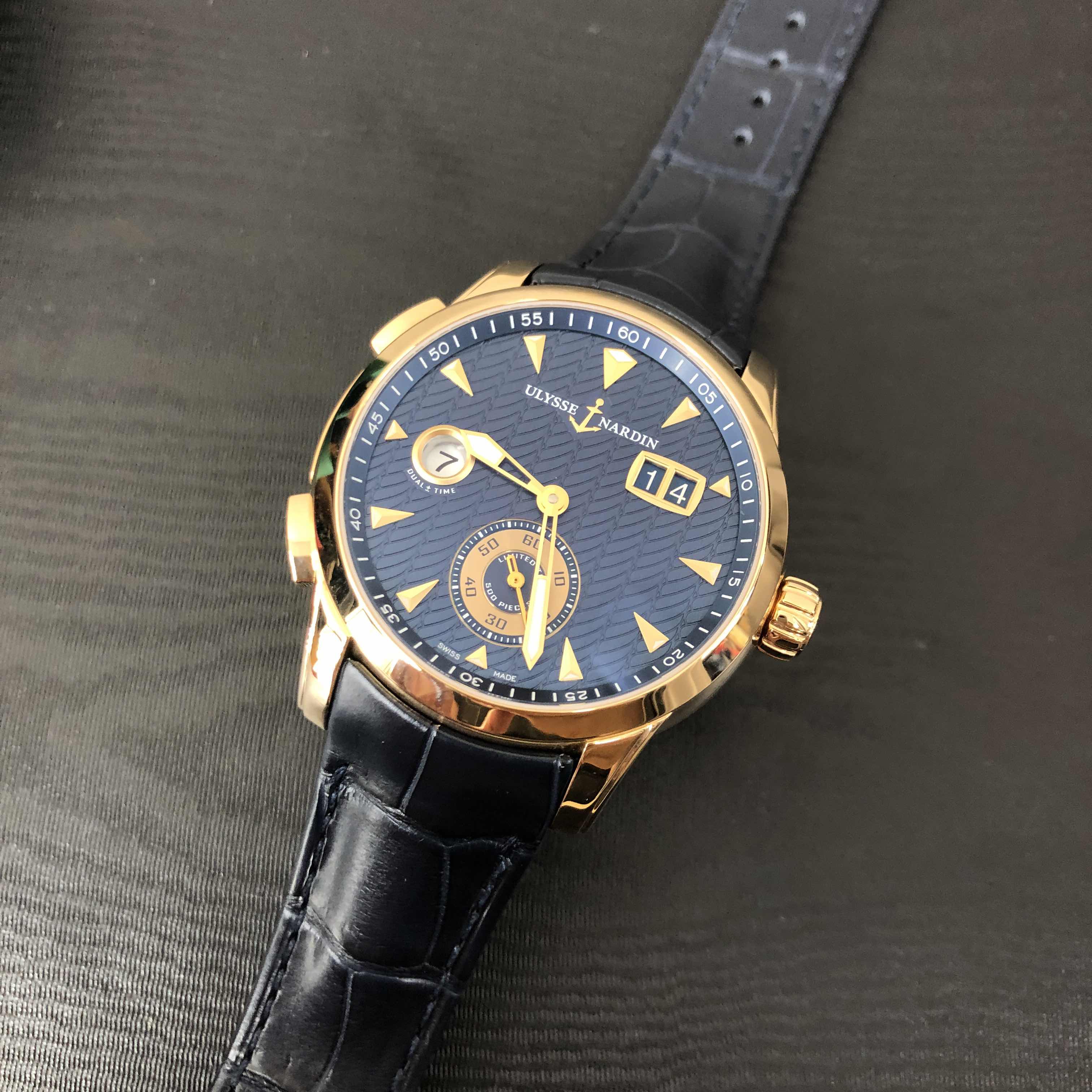 Ulysse Nardin 3346-126LE/93 CLASSIQUE Automatic 18kt Rose Gold