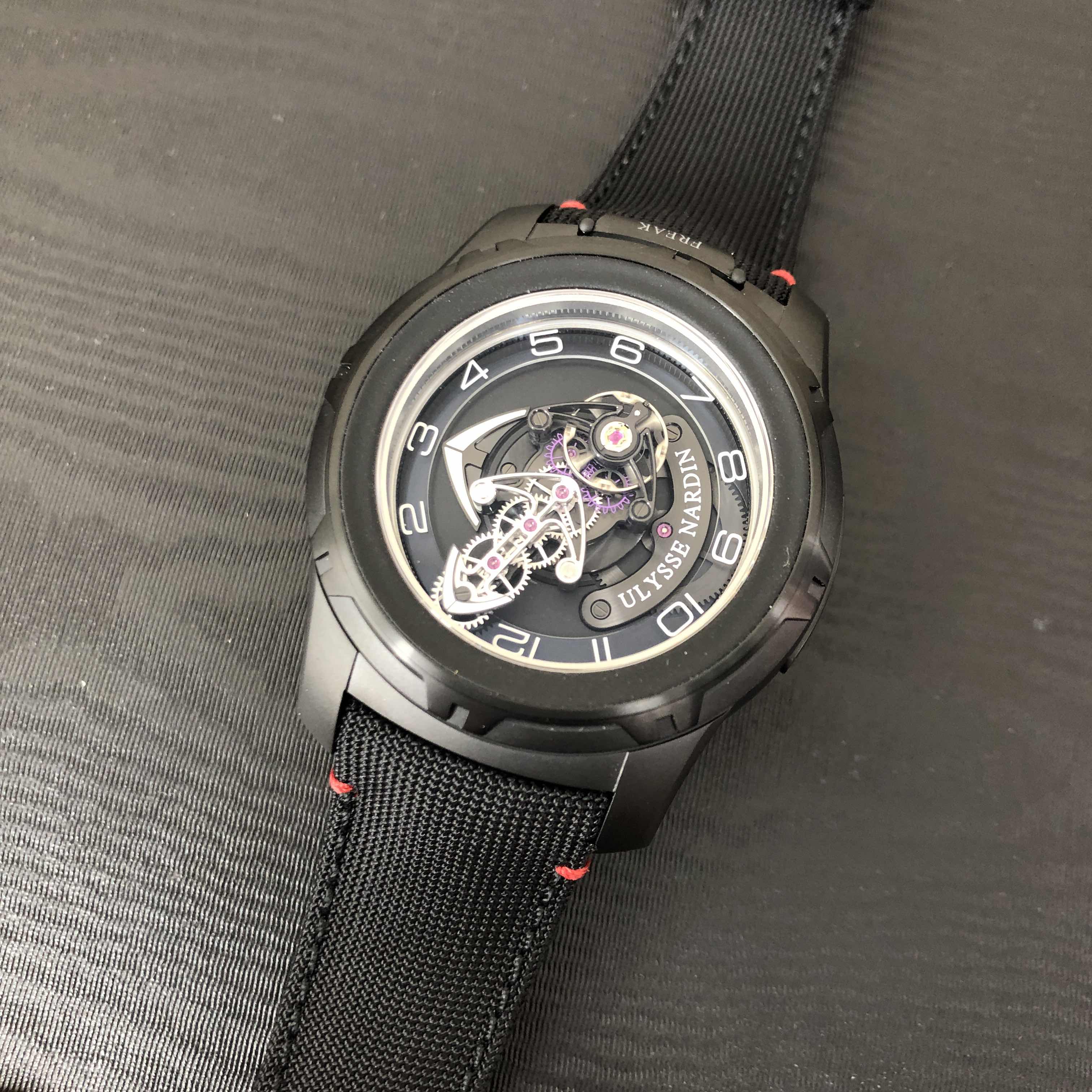 Ulysse Nardin 2053-132/BLACK FREAK Manual Wind Titanium