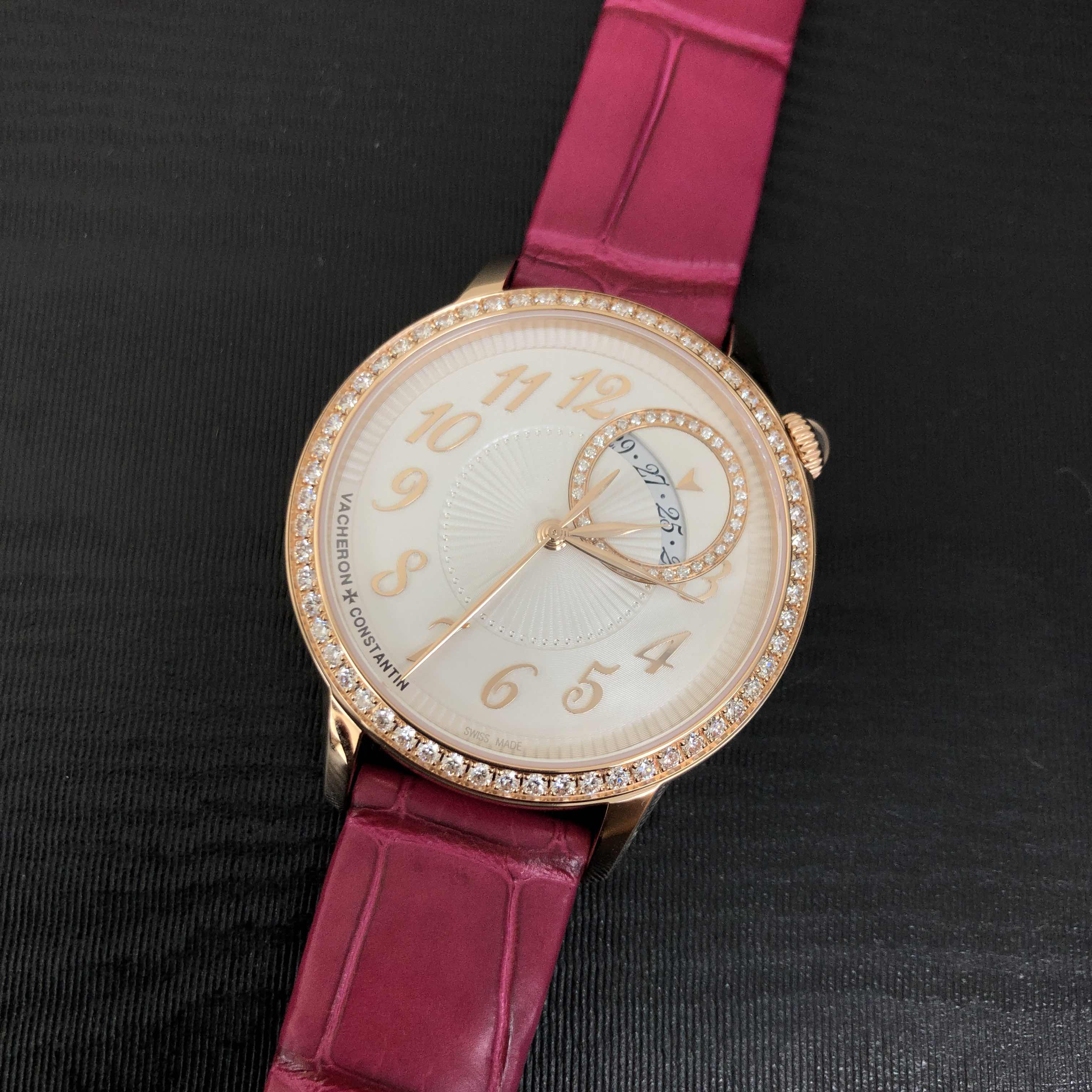 Vacheron Constantin 4605F/000R-B496 EGERIE Automatic 18kt Rose Gold & Diamonds