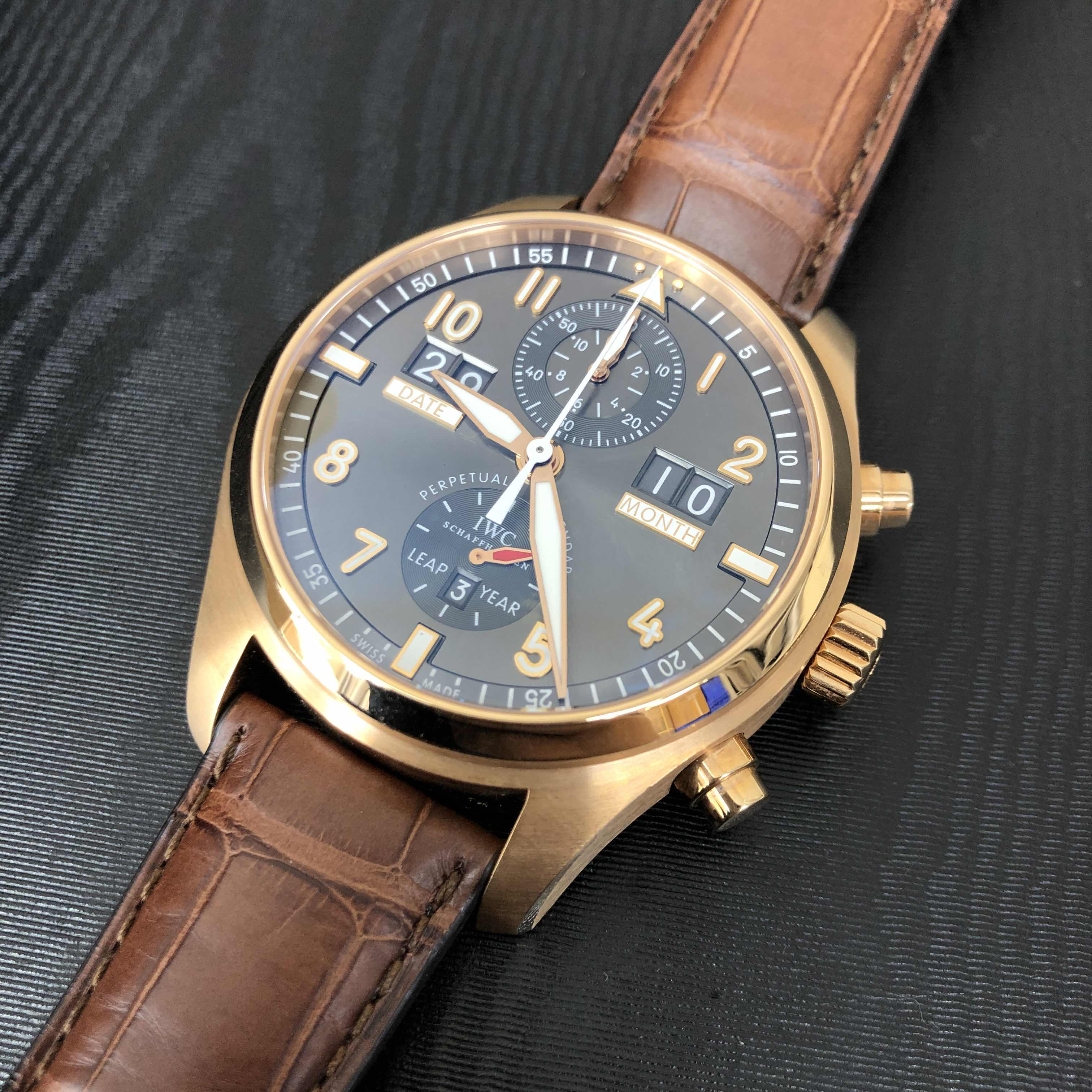 IWC IW379103 PILOTS Automatic 18kt Rose Gold