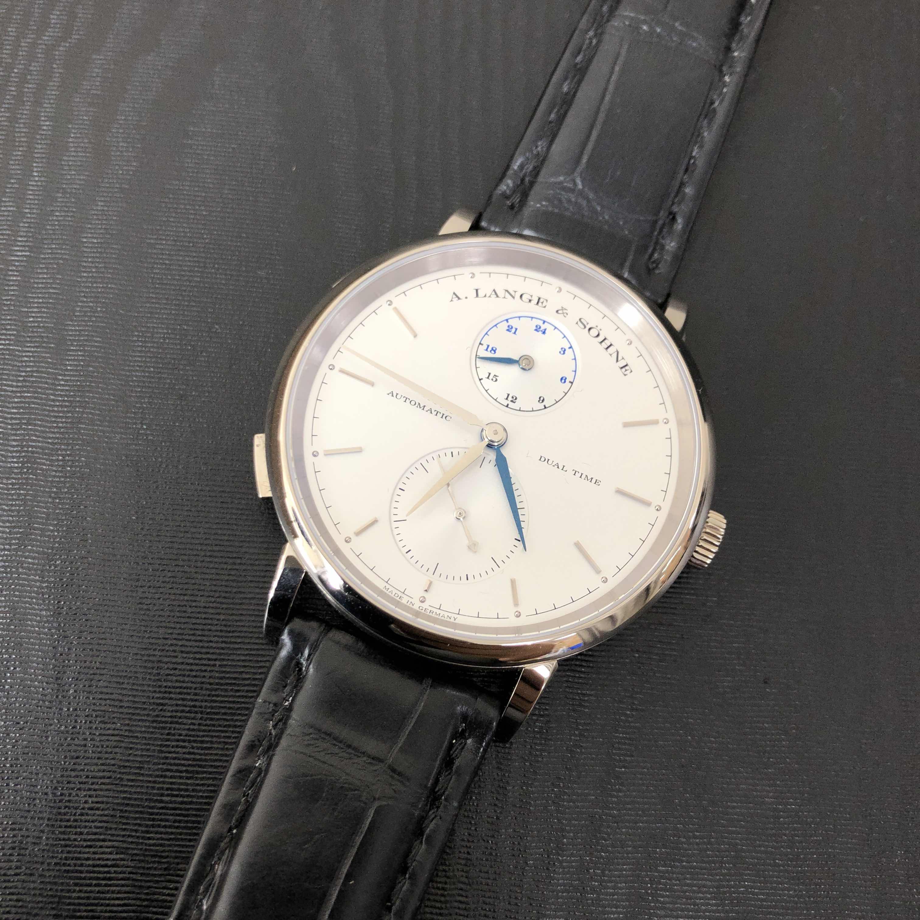 A Lange & Sohne 385.026 SAXONIA Automatic 18kt White Gold