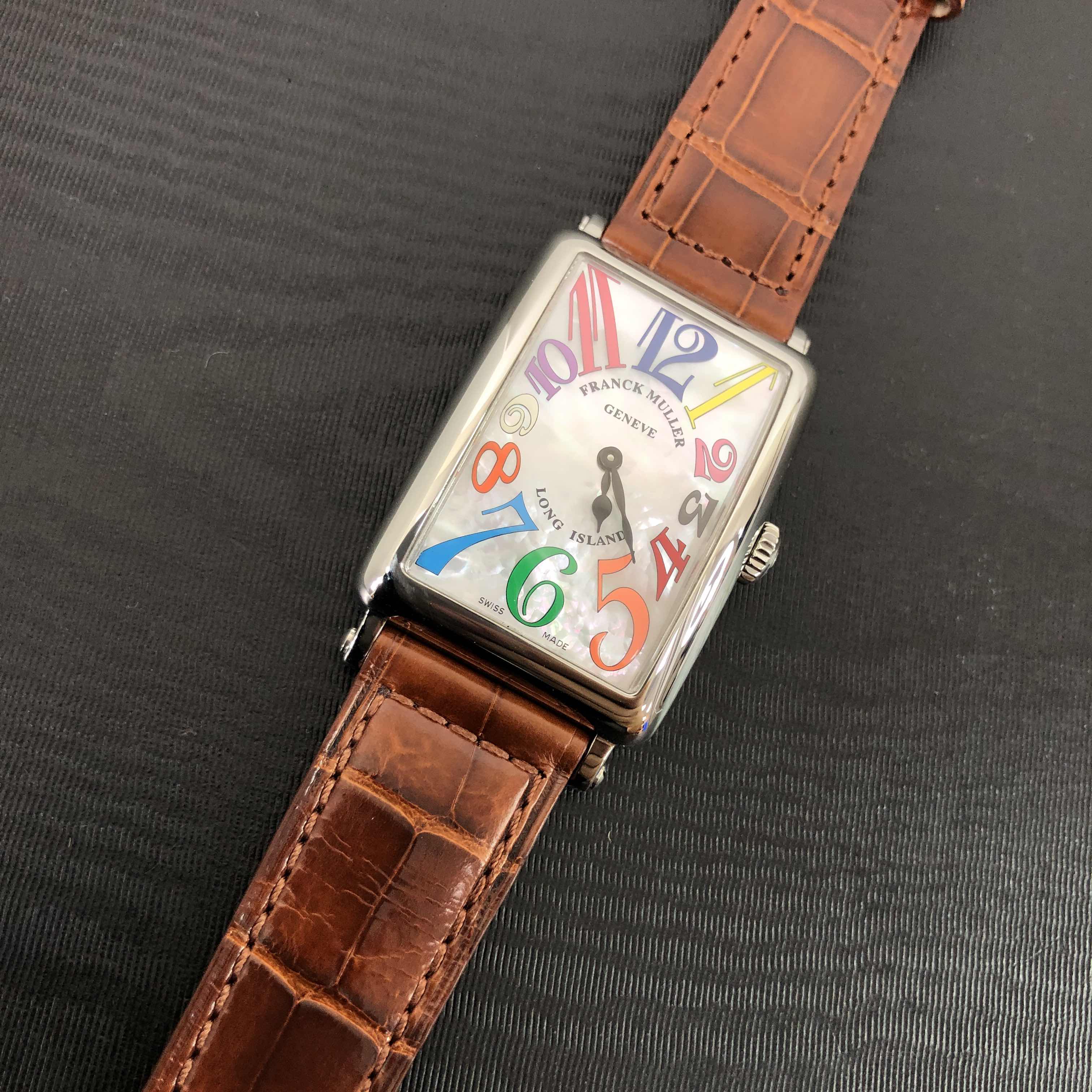 Franck Muller 952 QZ COL DRM MOP (AC) LONG ISLAND Quartz Stainless Steel