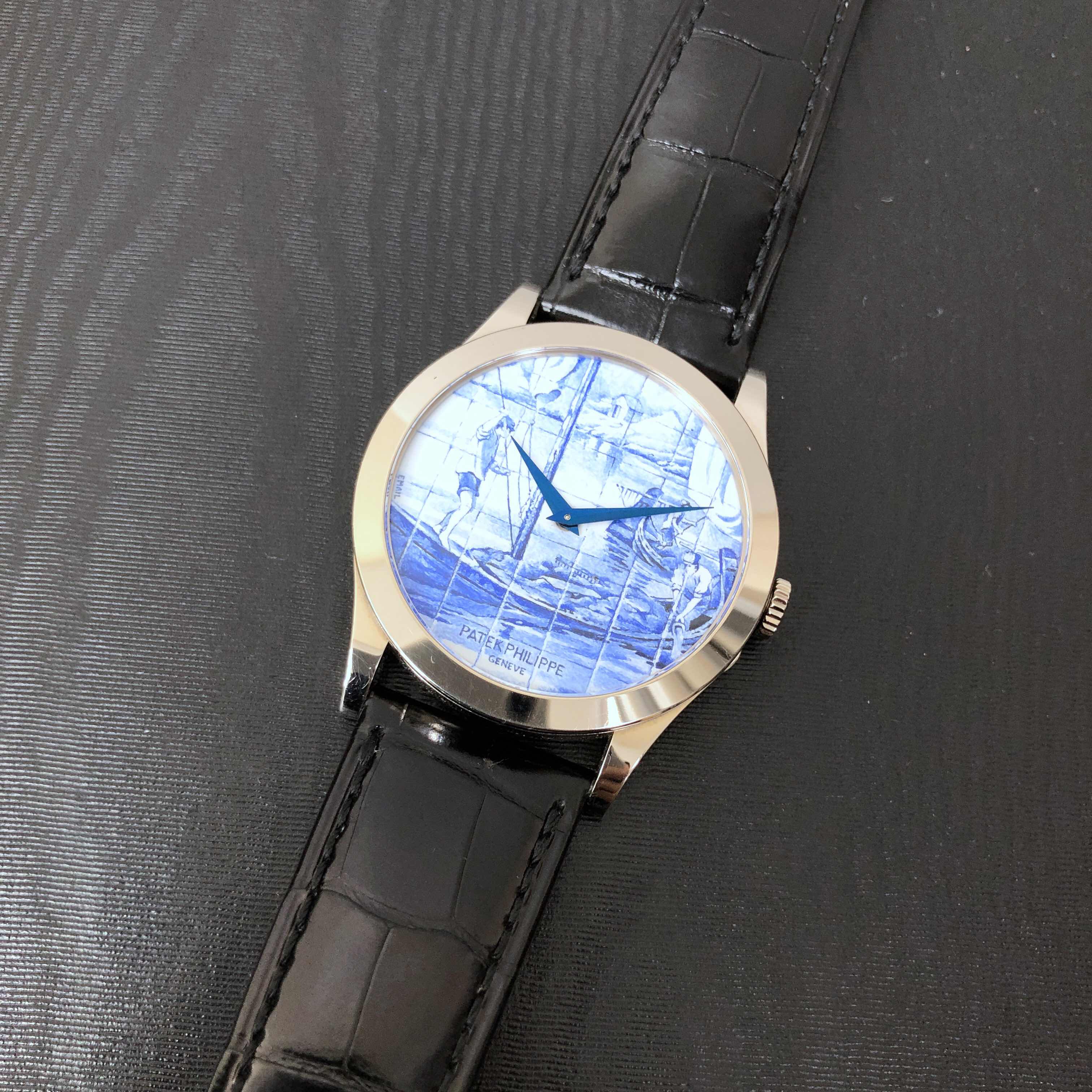 Patek Philippe 5089G-060 RARE HANDCRAFTS Automatic 18kt White Gold