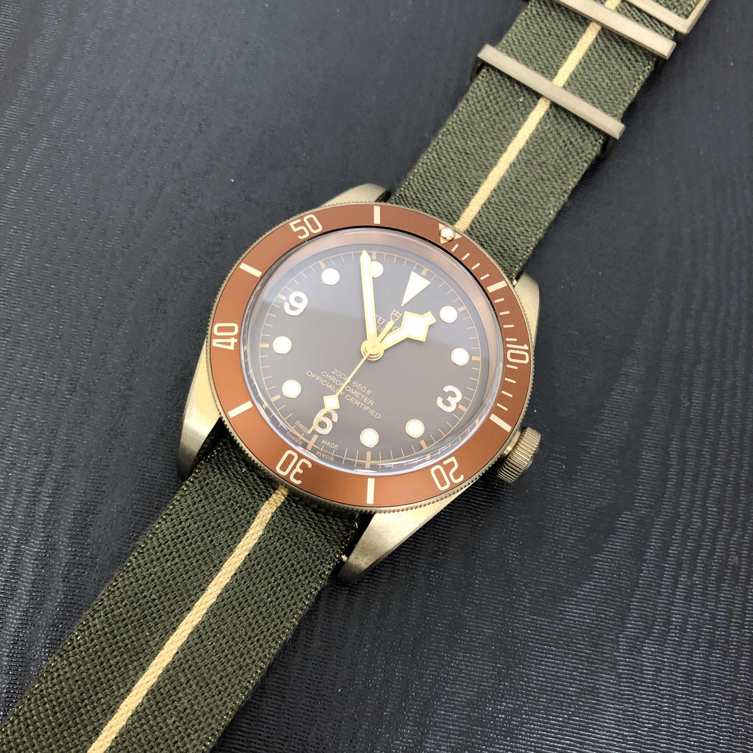 Tudor 79250BM-CANVAS STRAP (DISCONTINUED) BLACK BAY BRONZE Automatic Bronze