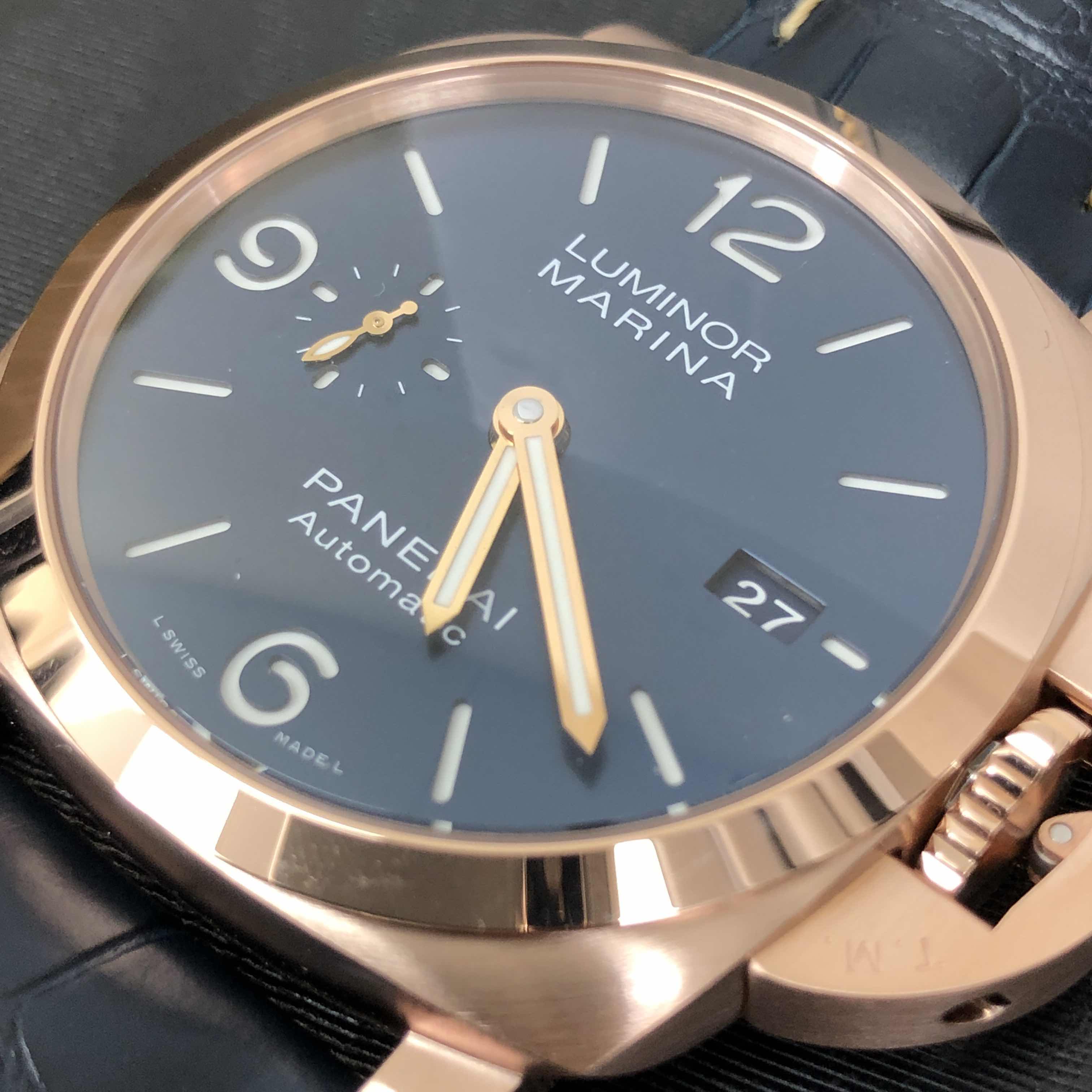 Panerai PAM01112 LUMINOR MARINA Manual Wind Stainless Steel