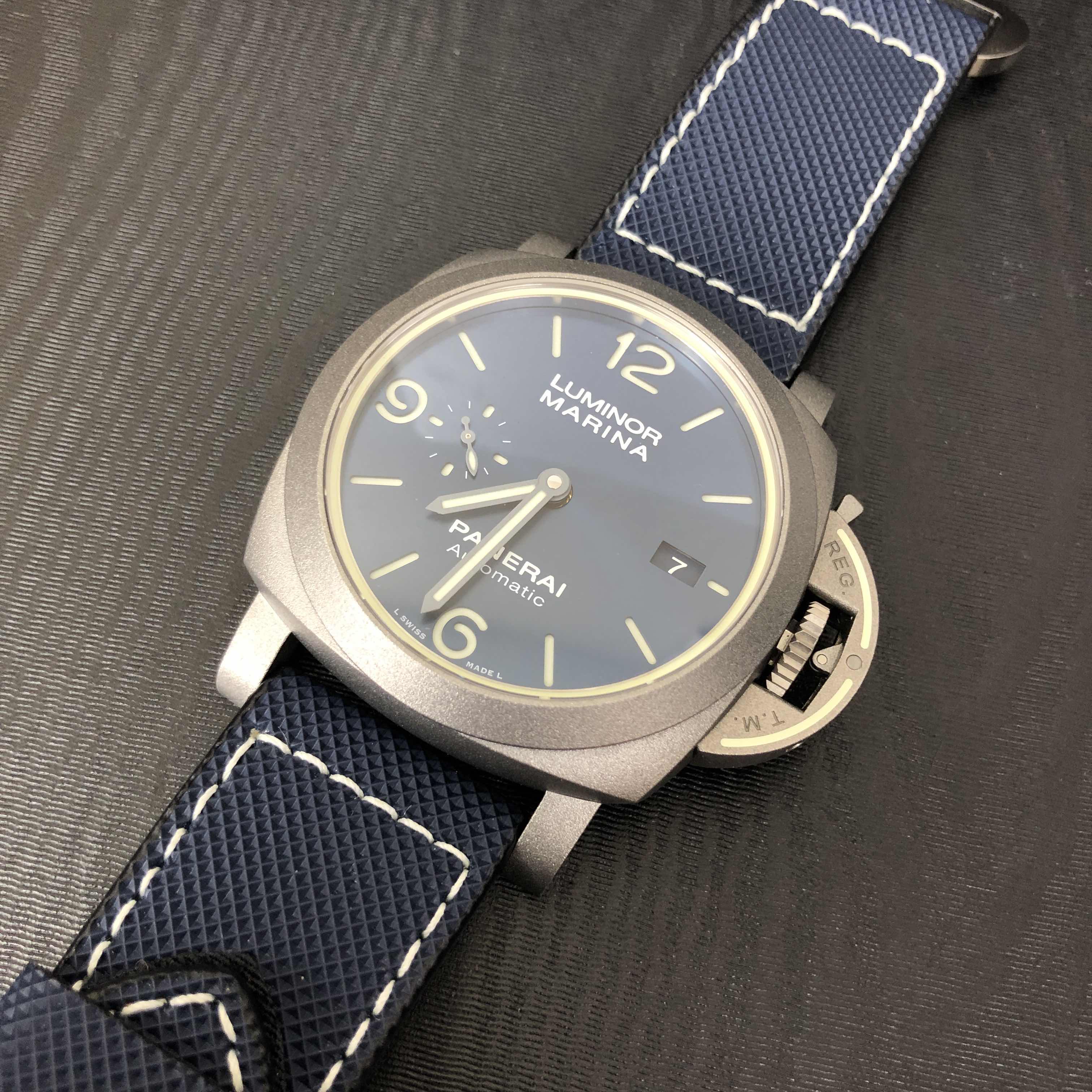 Panerai PAM01117 LUMINOR MARINA Automatic Titanium