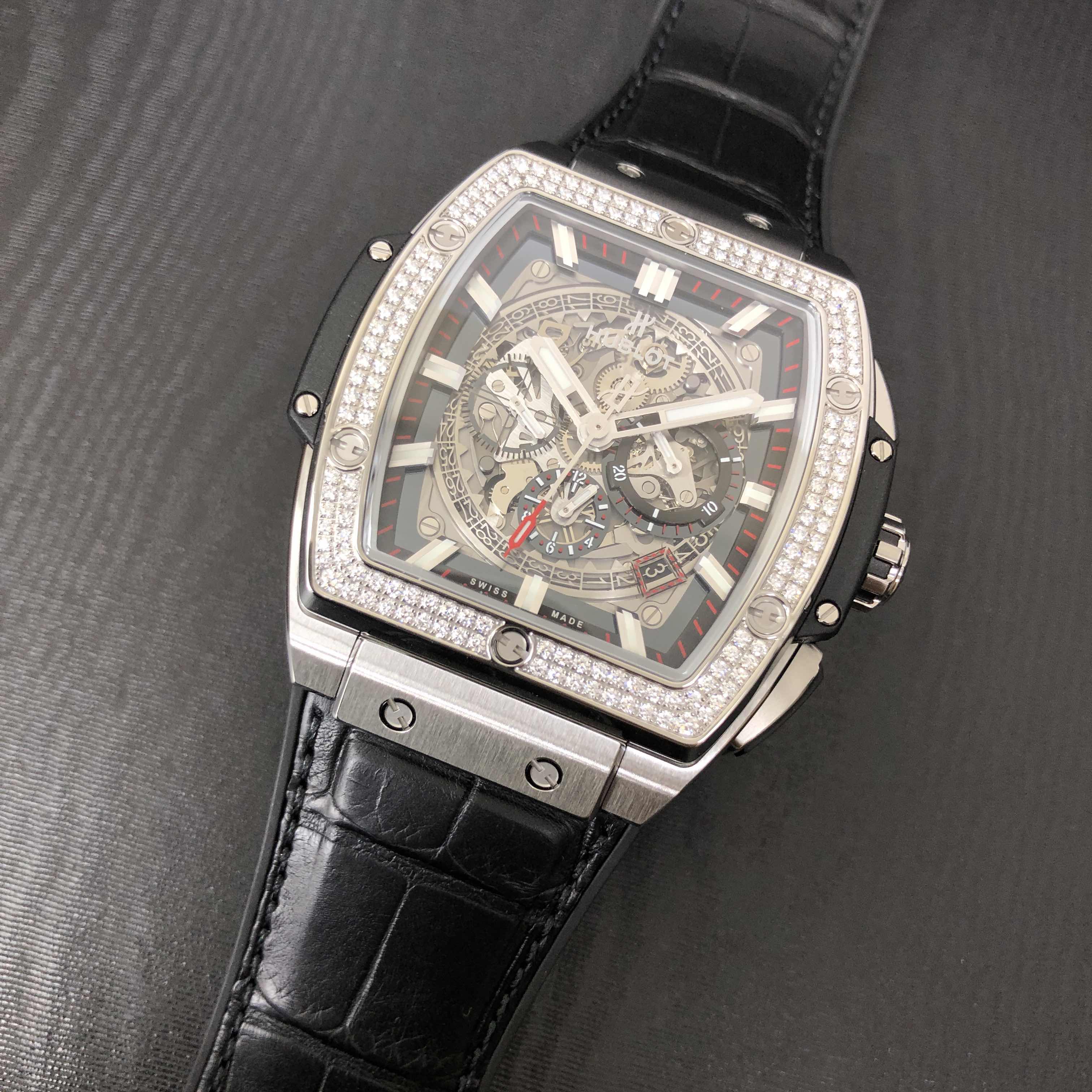 Hublot 601.NX.0173.LR.1104 BIG BANG Automatic Titanium & Diamond
