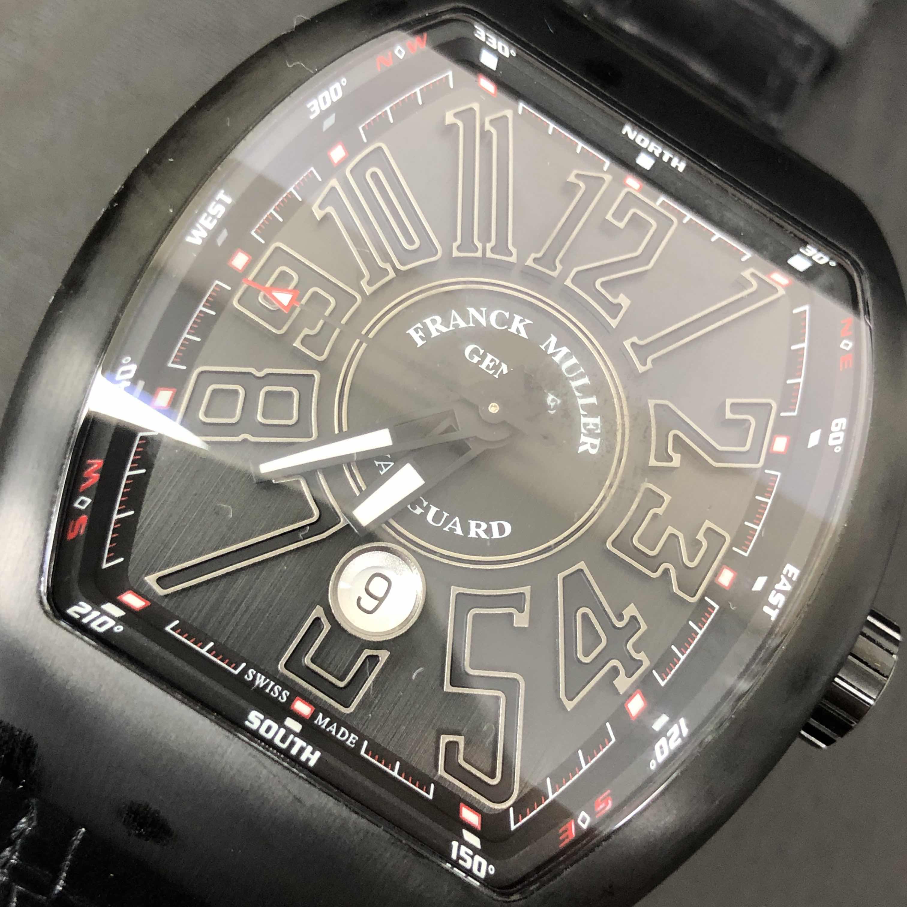 Franck Muller V 45 SC DT TT NR BR(TT) VANGUARD Automatic Stainless Steel