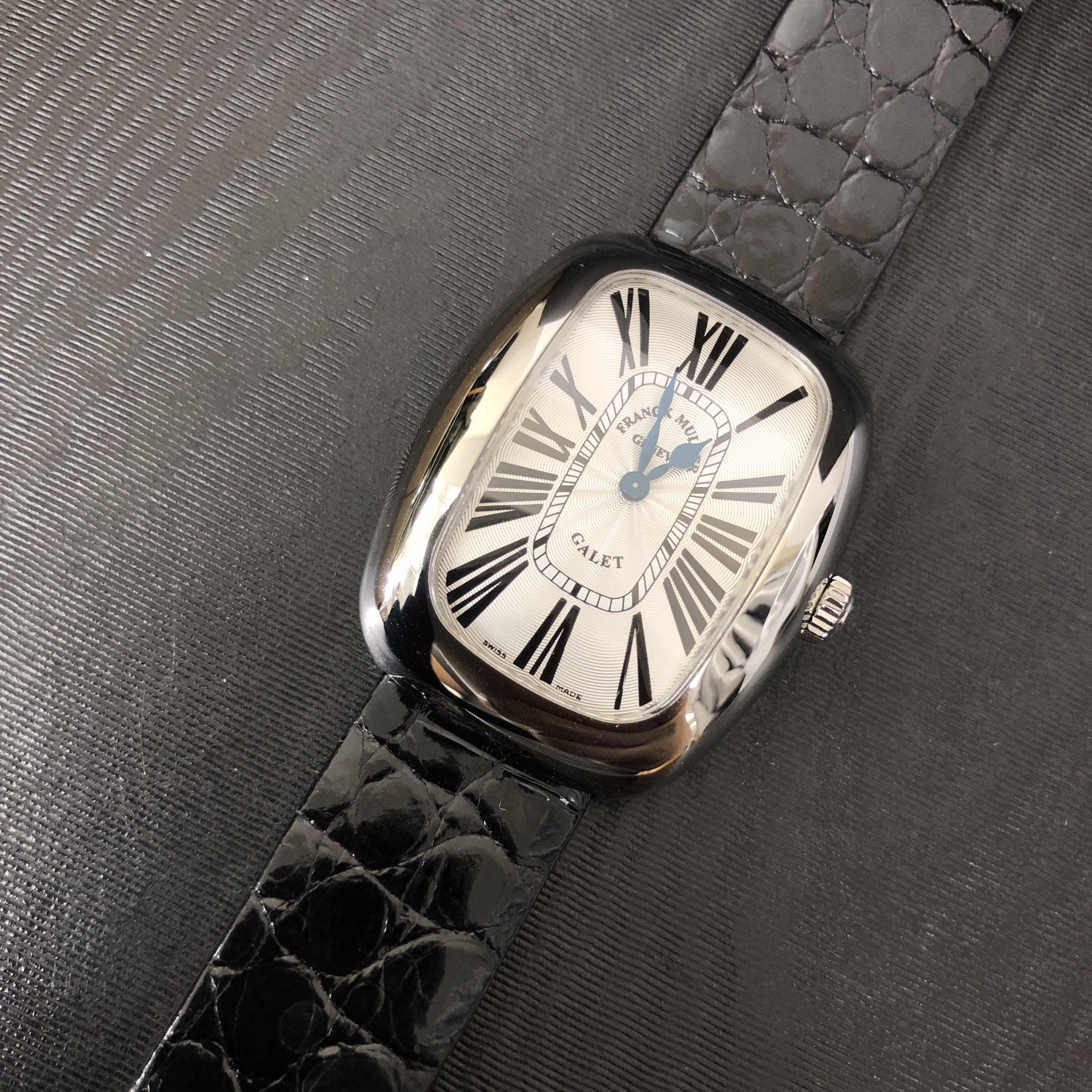 Franck Muller 3002 L QZ CALET (AC) GALET Quartz Stainless Steel
