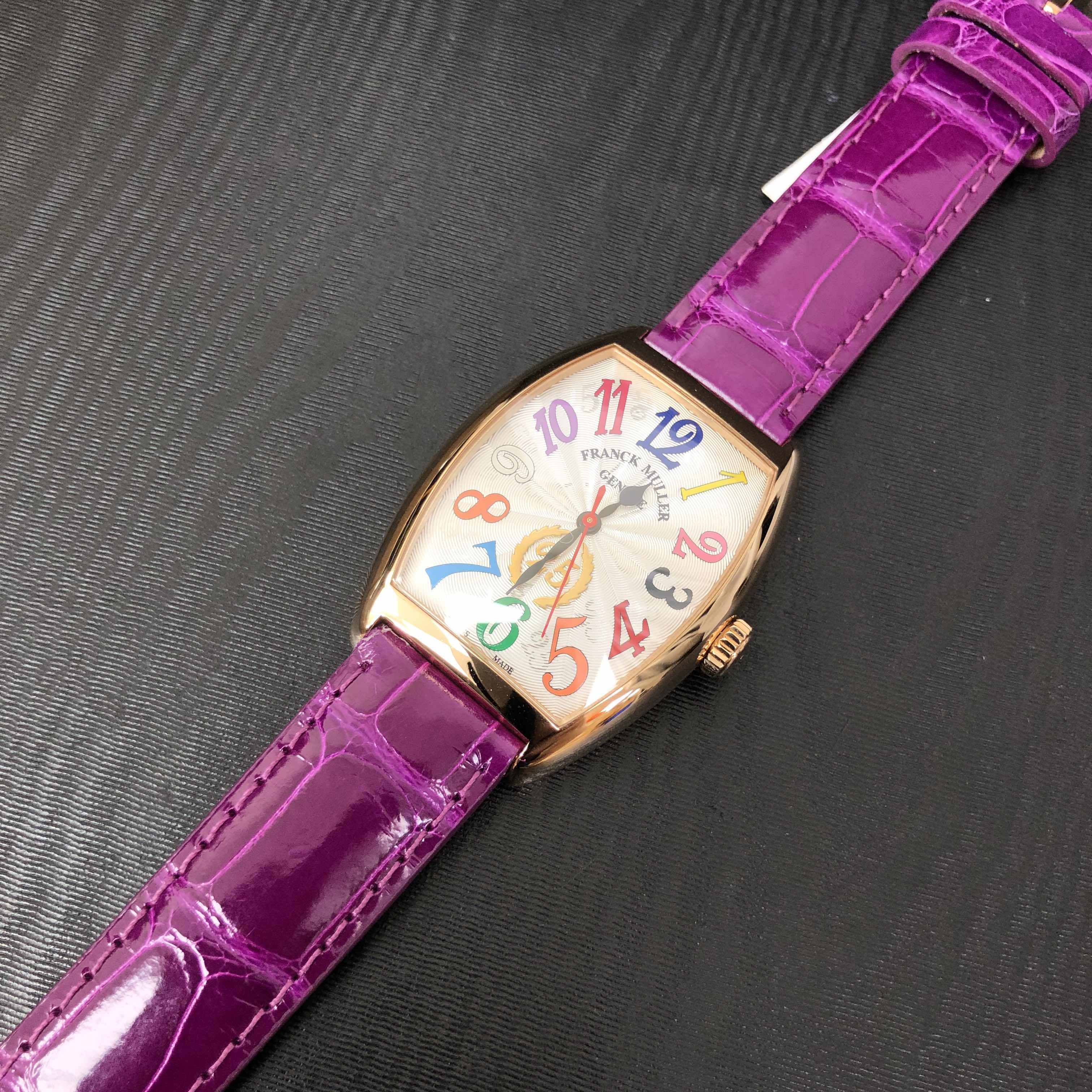 Franck Muller 2850 SC AT FO COL DRM 25TH LTD (5N) GENEVE Automatic 18kt Rose Gold