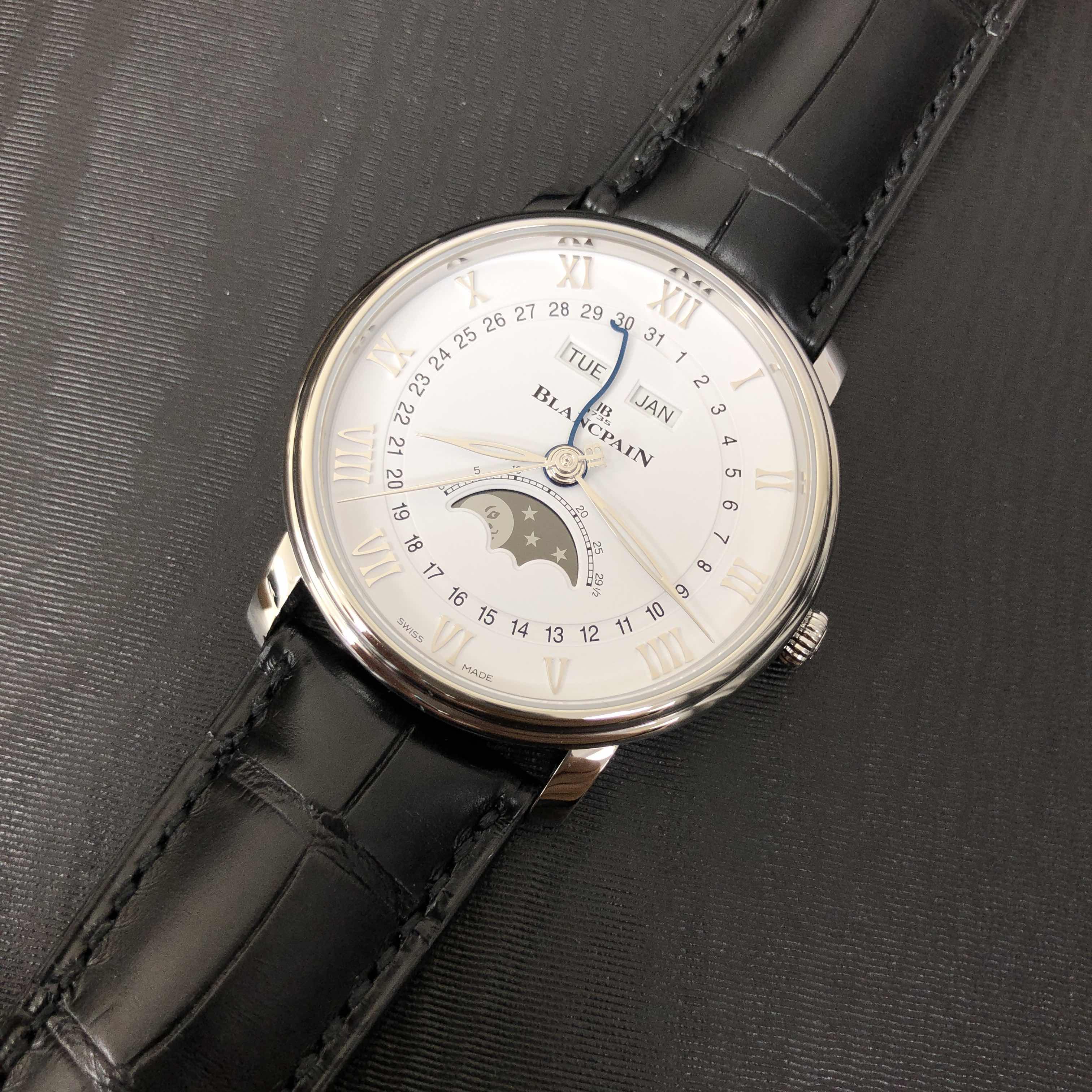 Blancpain 6654-1127-55B VILLERET Automatic Stainless Steel