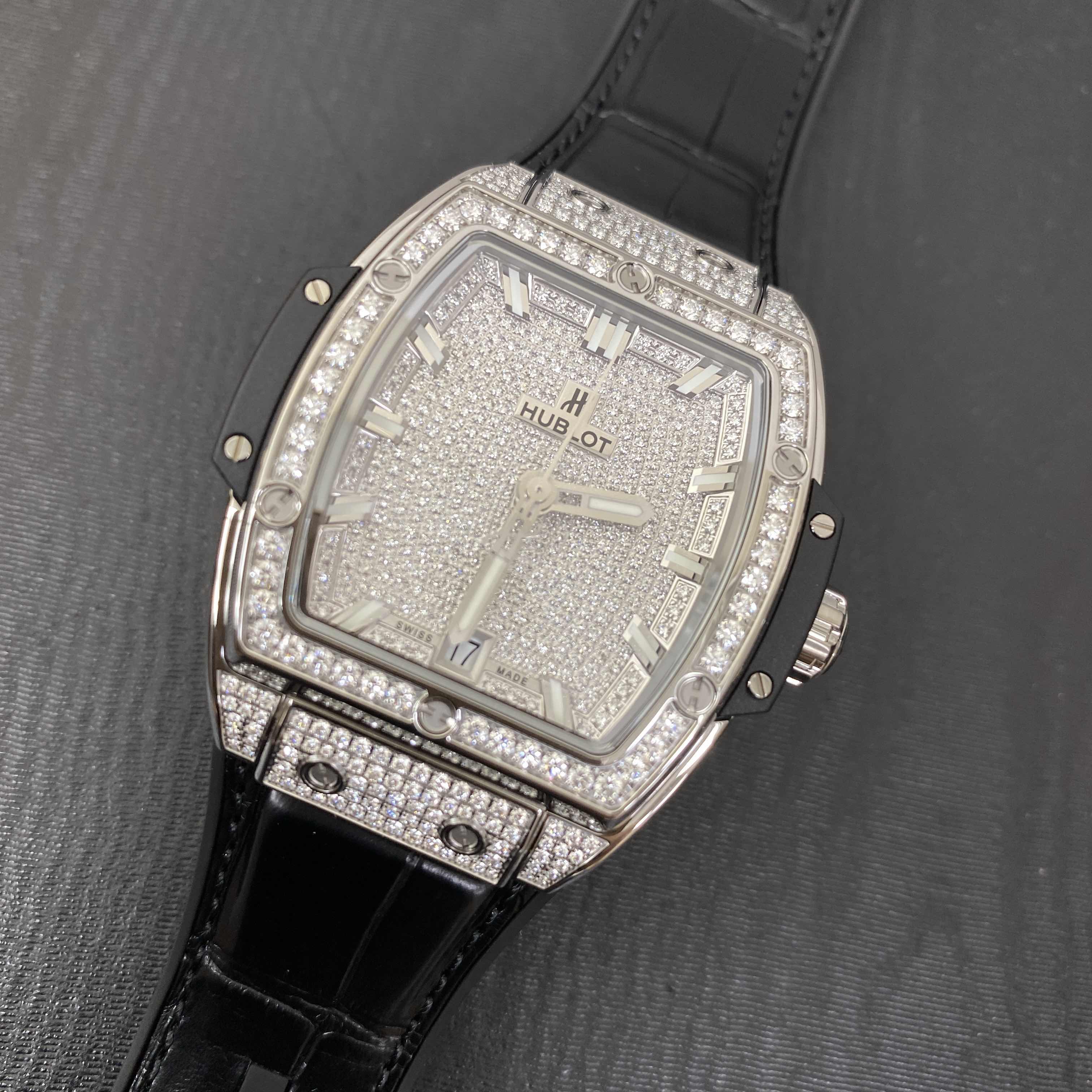Hublot 665.NX.9010.LR.1604 SPIRIT OF BIG BANG Automatic Titanium & Diamond