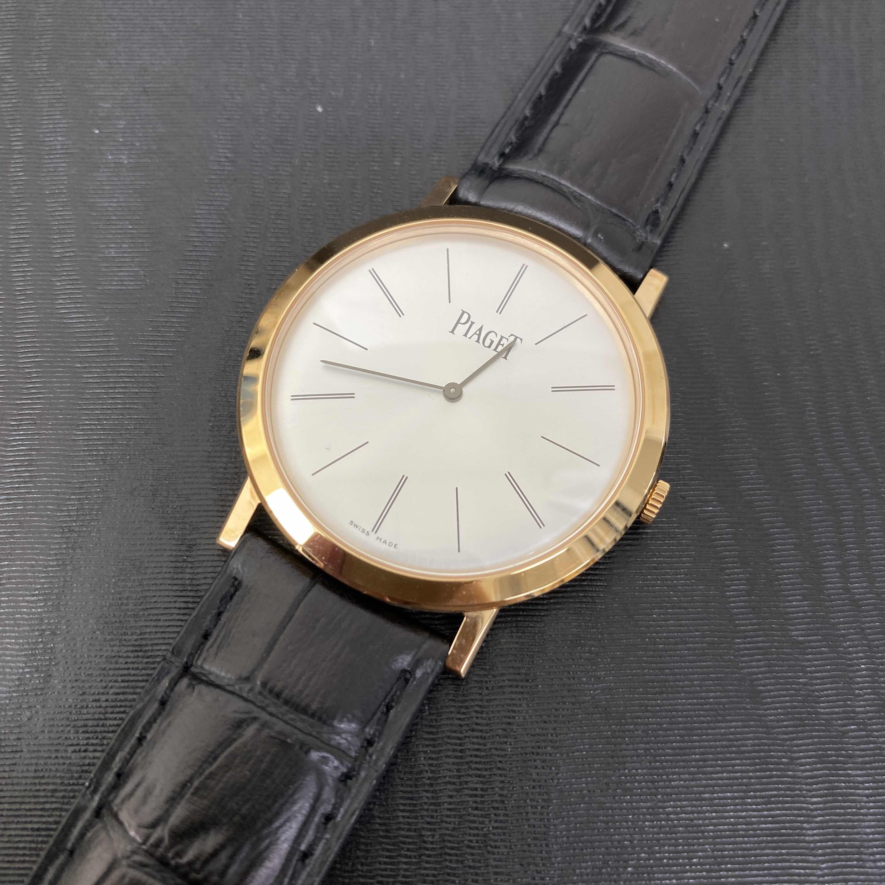 Piaget G0A31114 ALTIPLANO Manual Wind 18kt Rose Gold