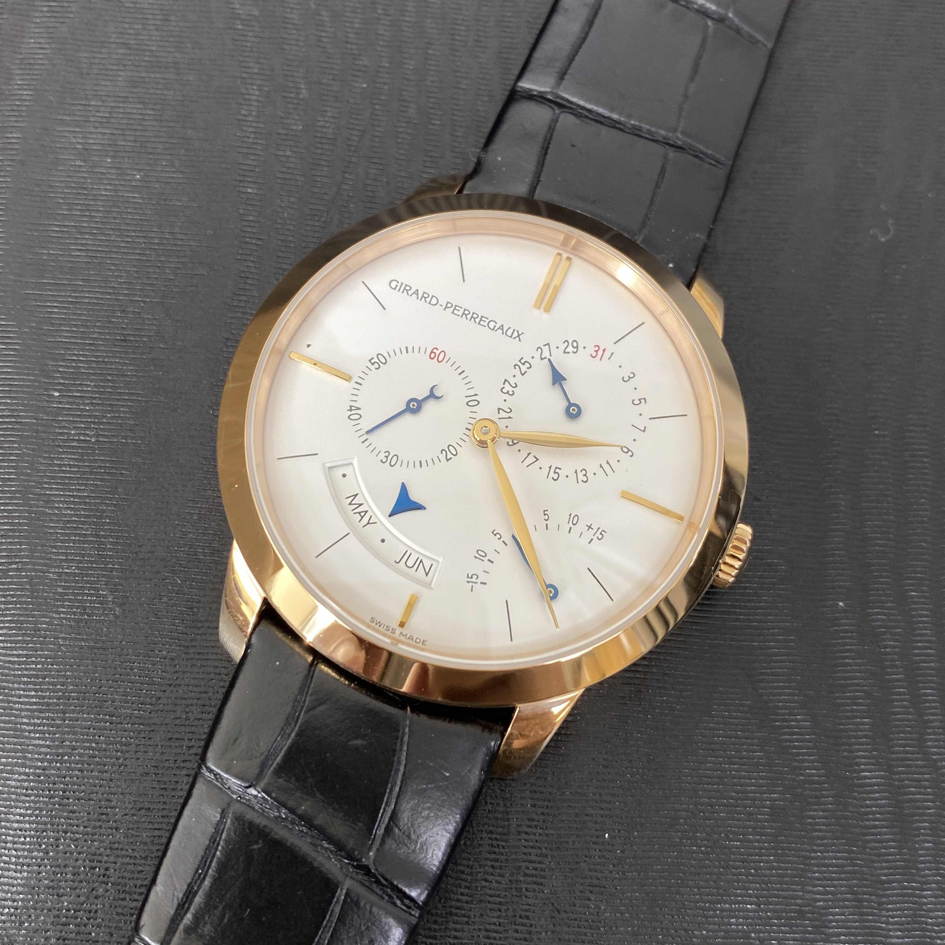 Girard Perregaux 49538-52-131-BK6A GIRARD-PERREGAUX 1966 Automatic 18kt Pink Gold