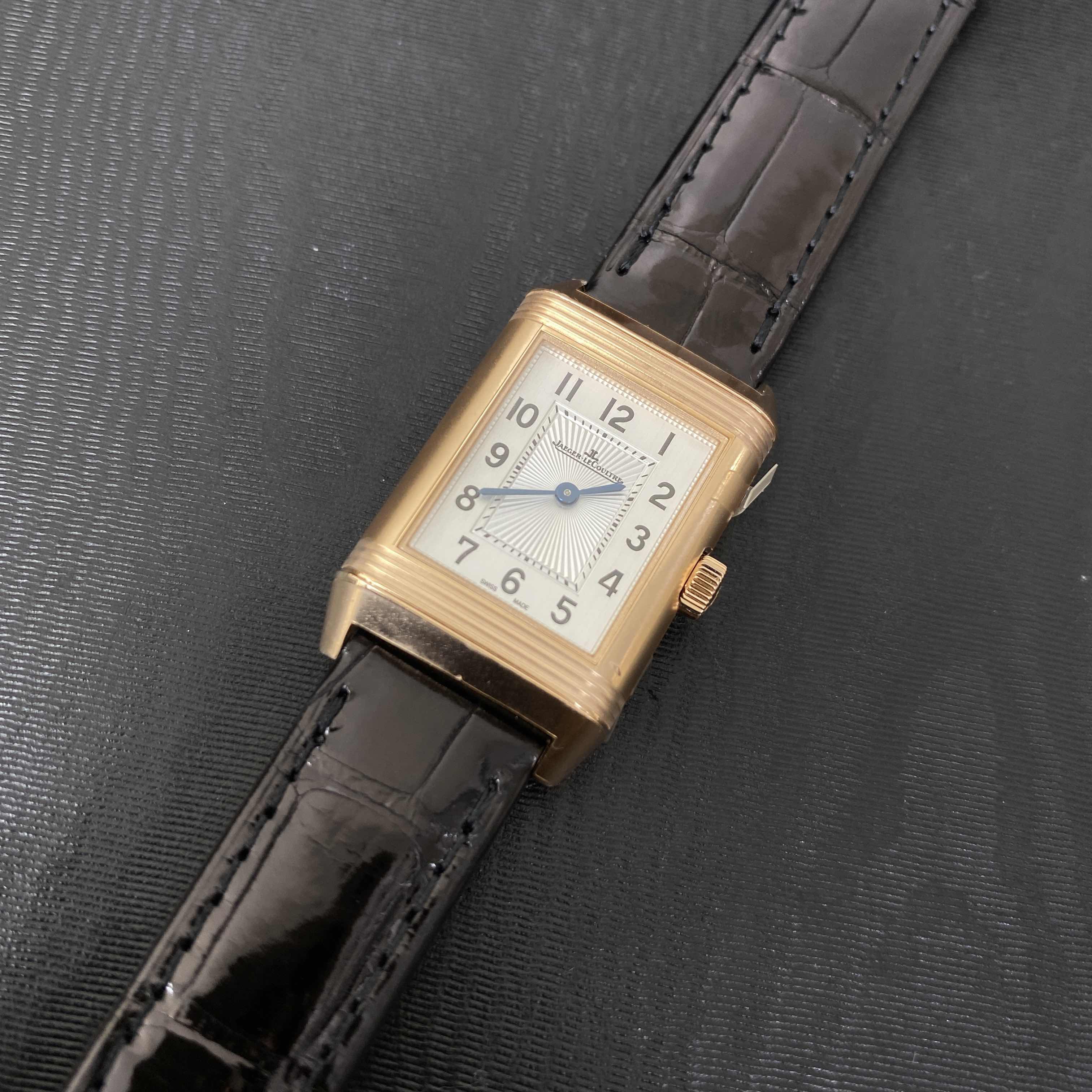 Jaeger-Lecoultre Q2662430 REVERSO Manual Wind 18kt Rose Gold & Diamonds