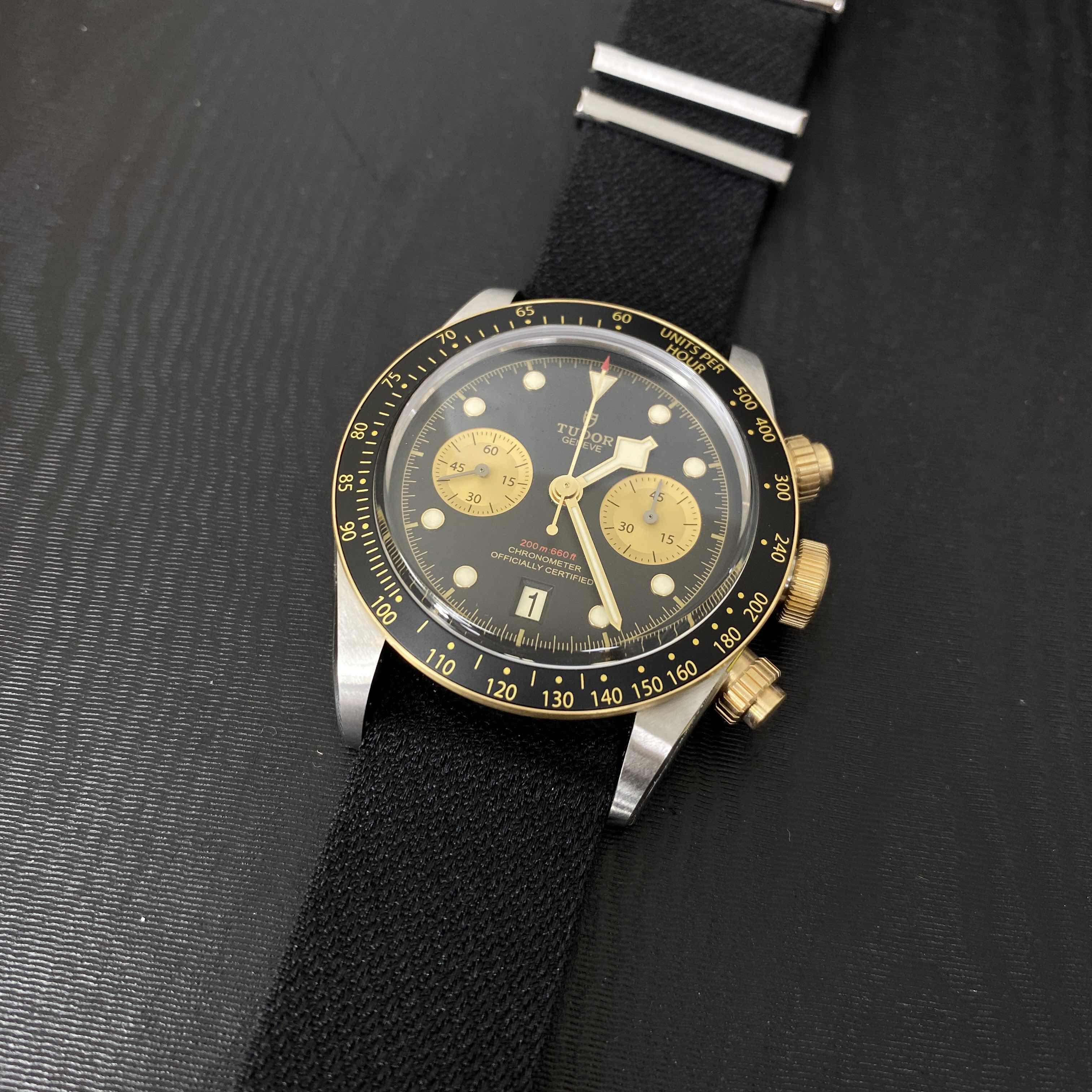 Tudor 79363N-CS BLACK BAY Automatic 18kt Gold & Steel