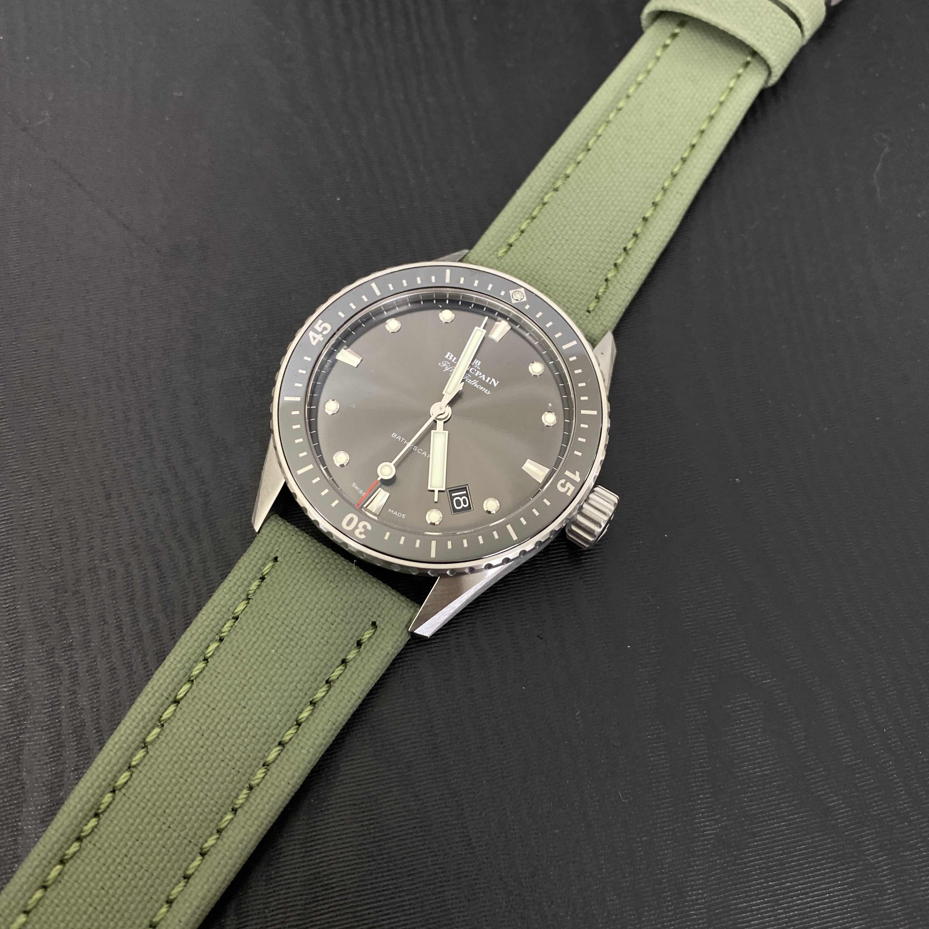 Blancpain 5000-1110-K52A FIFTY FATHOMS Automatic Stainless Steel