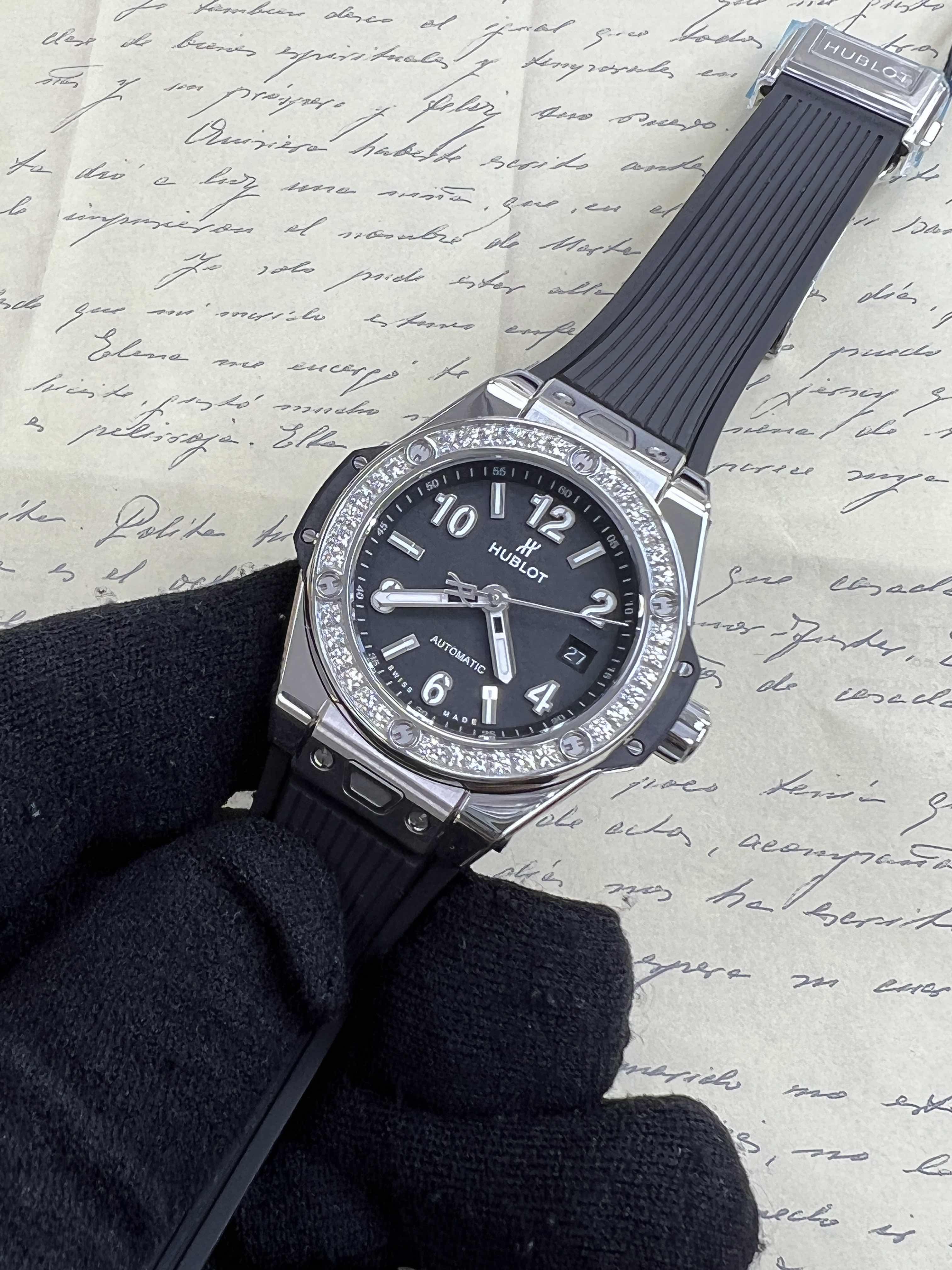 Hublot 485.SX.1170.RX.1204 BIG BANG Automatic Stainless Steel & Diamonds