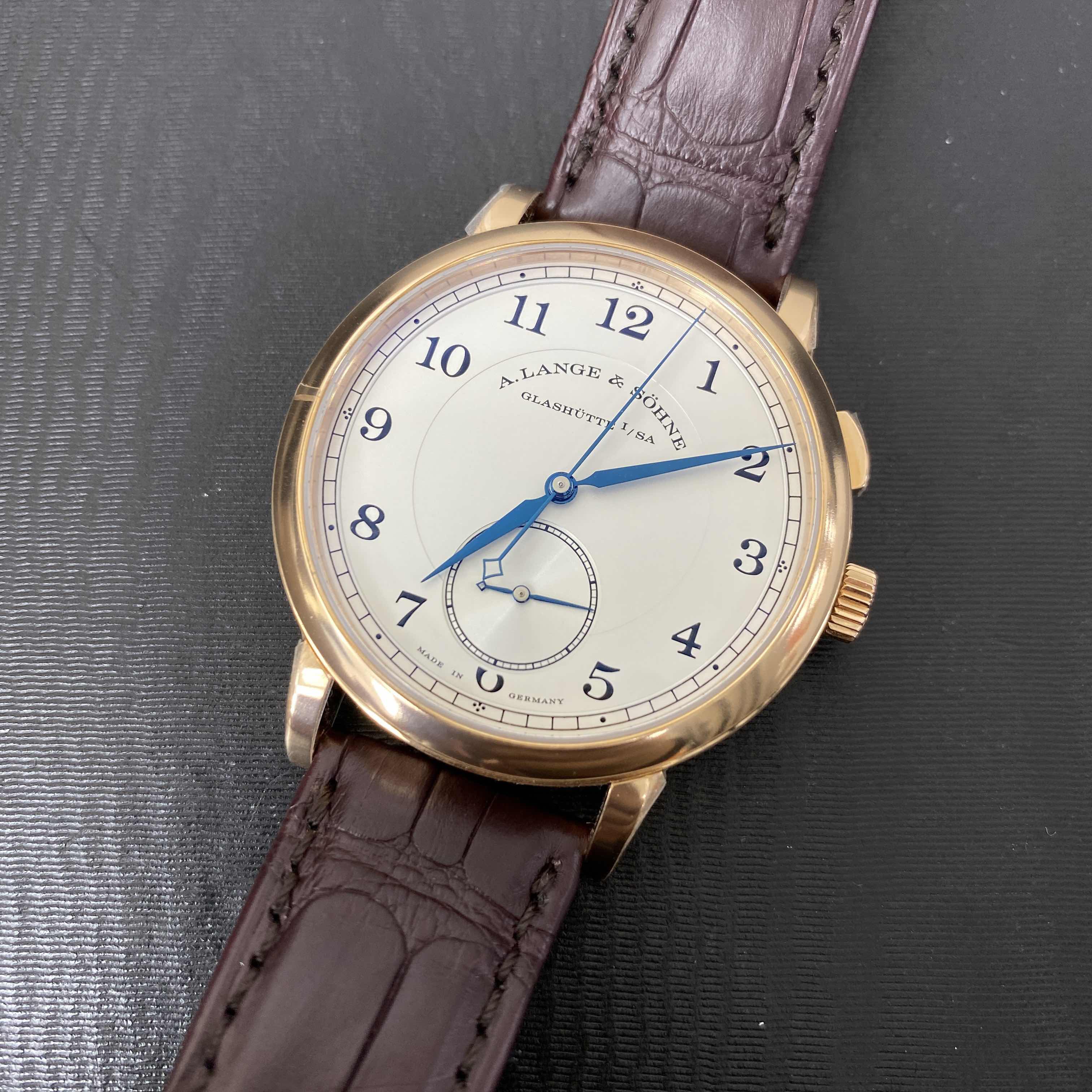 A Lange & Sohne 297.032 1815 CHRONOGRAPH Manual Wind 18kt Rose Gold
