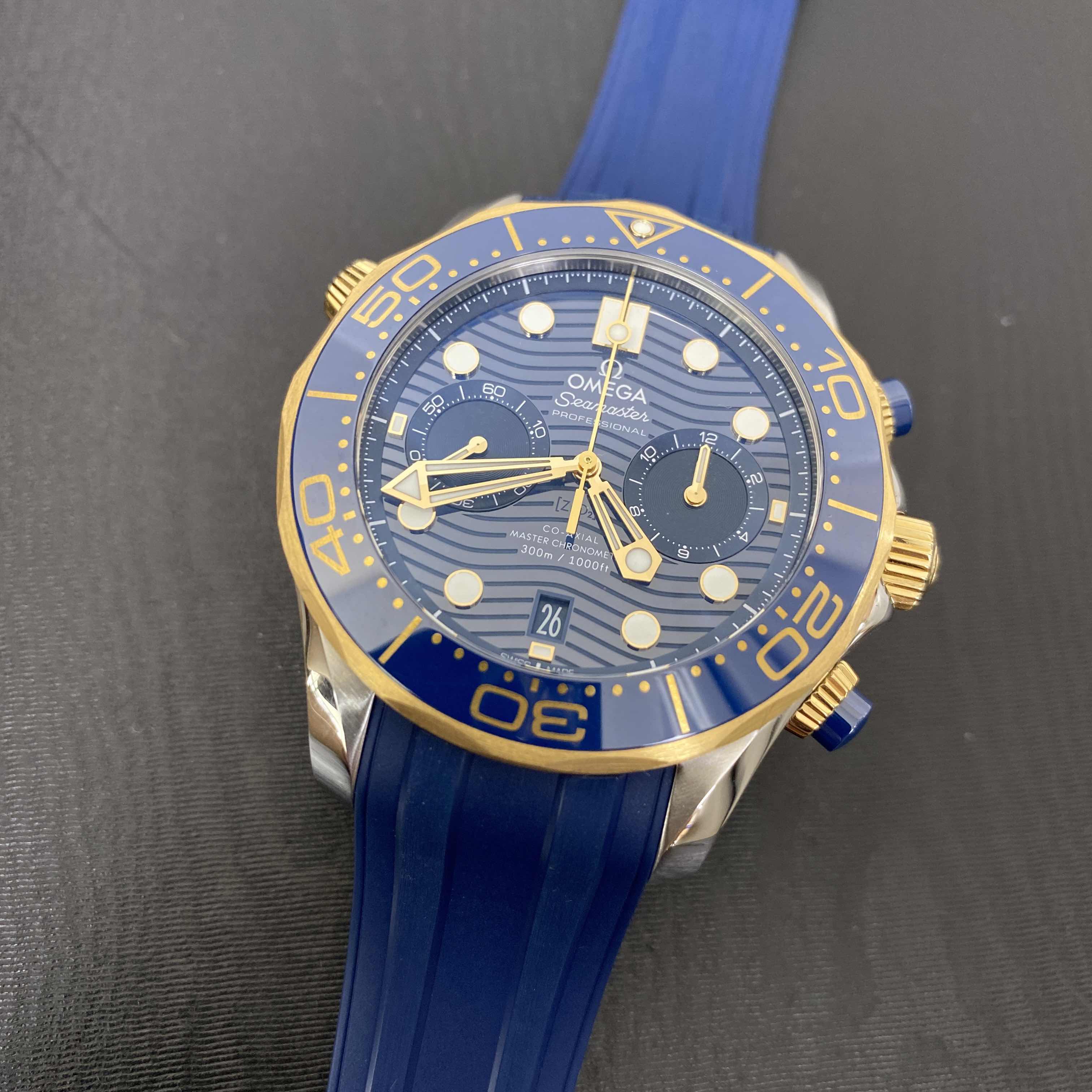 Omega 210.22.44.51.03.001 SEAMASTER Automatic 18kt Gold & Steel
