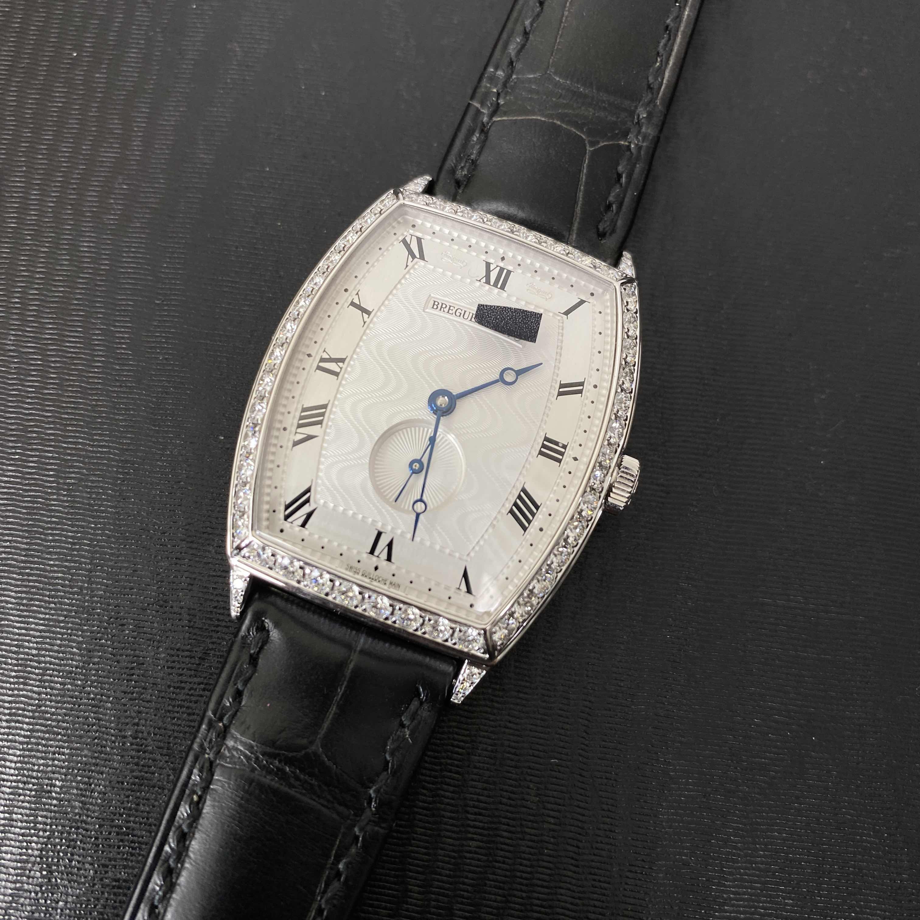 Breguet 3661BB/12/984/DD00 PATRIMONY TRADITIONELLE Automatic 18kt White Gold & Diamond