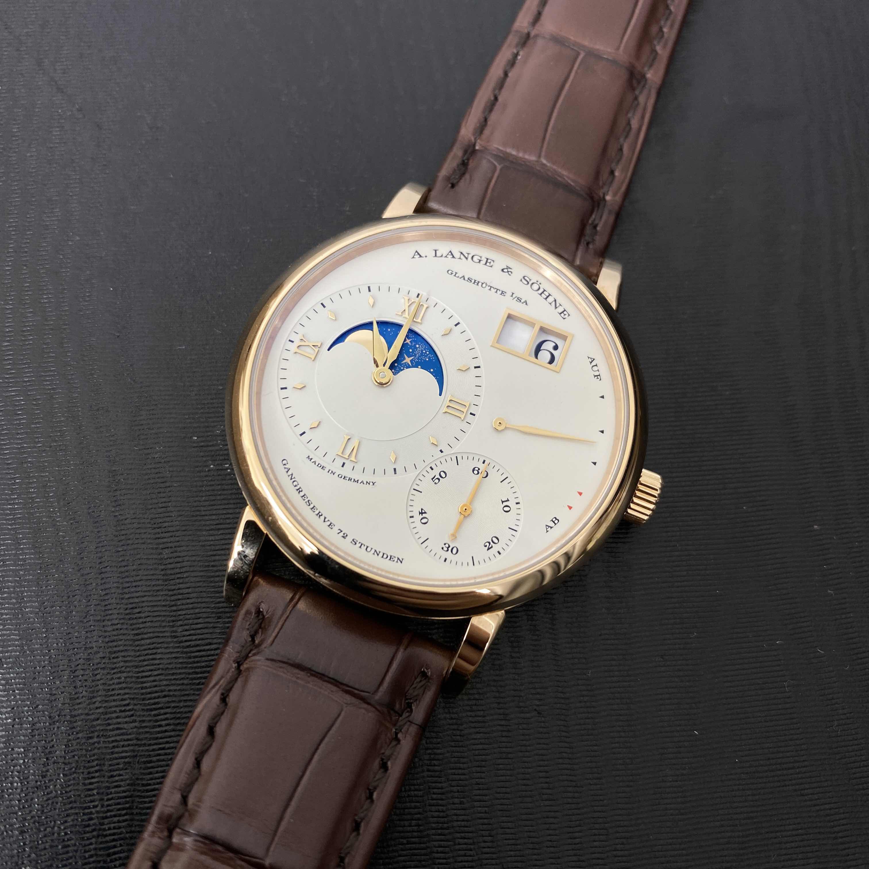 A Lange & Sohne 139.032 LANGE 1 Manual Wind 18kt Rose Gold