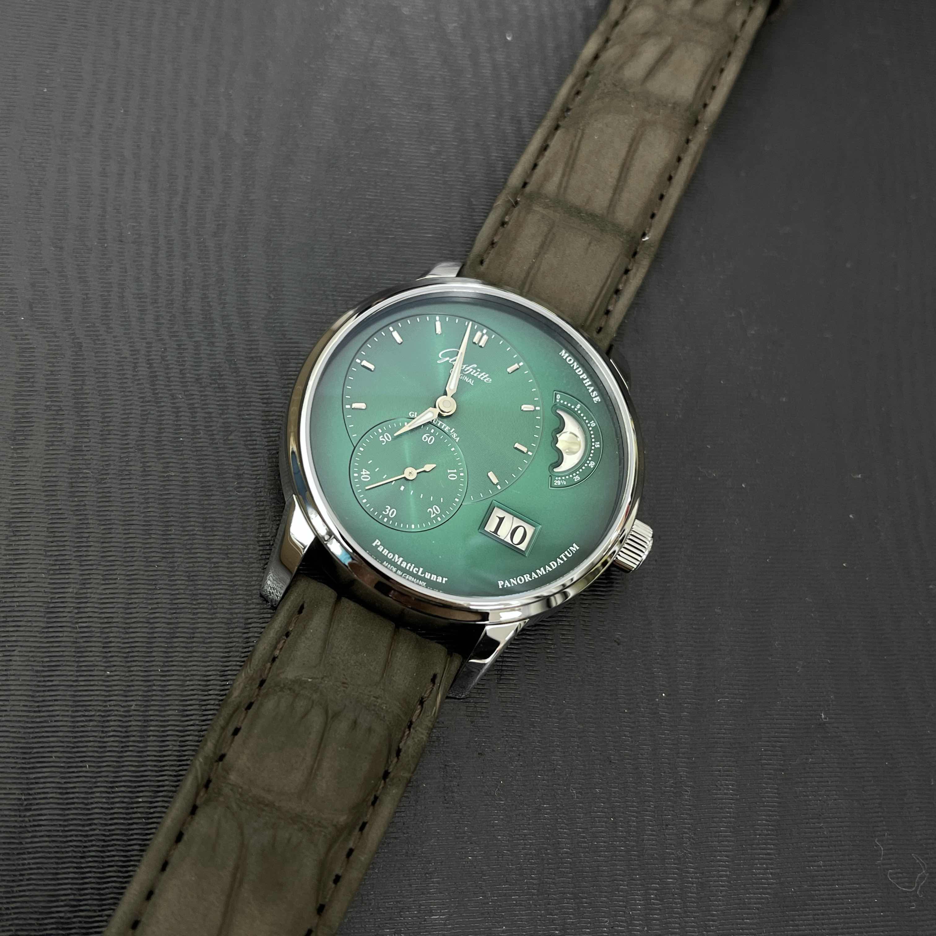 Glashutte 1-90-02-13-32-62 PANO Automatic Stainless Steel
