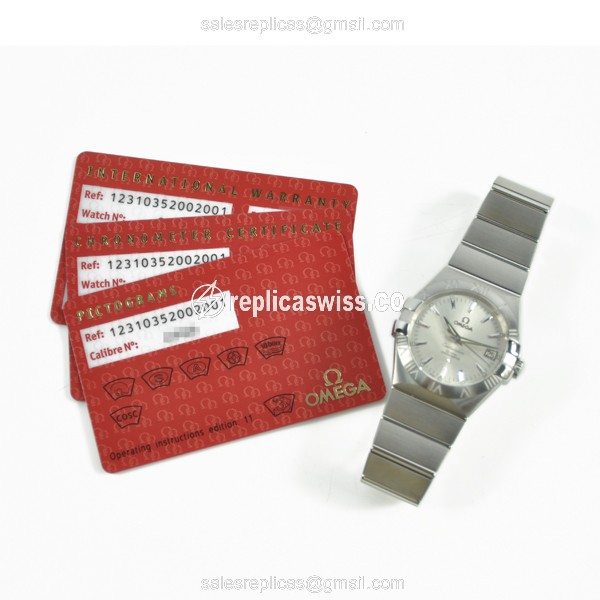 Omega 123.10.35.20.02.001 CONSTELLATION Automatic Stainless Steel