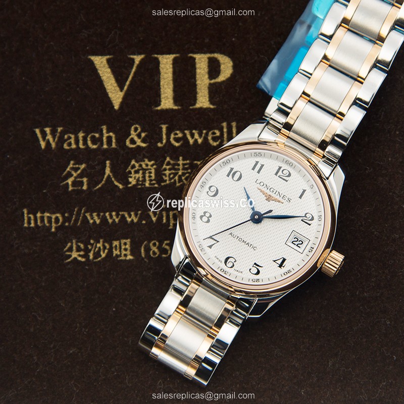 Longines L2.128.5.79.7 MASTER Automatic 18kt Rose Gold & Steel