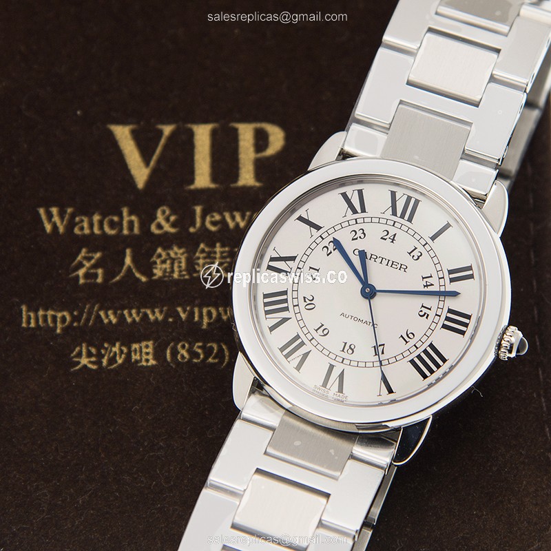 Cartier WSRN0012 RONDE SOLO DE CARTIER Automatic Stainless Steel