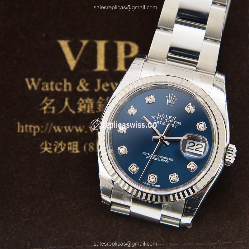 Rolex 116234G DATEJUST Automatic 18kt White Gold & Steel