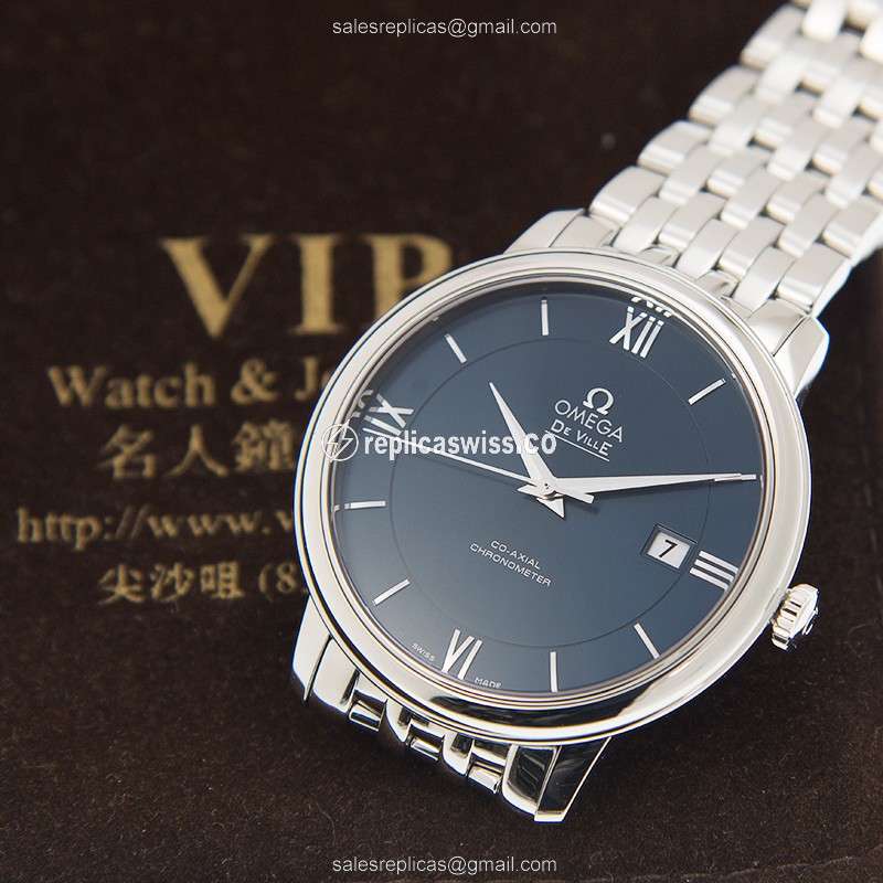 Omega 424.10.40.20.03.001 DE VILLE Automatic Stainless Steel