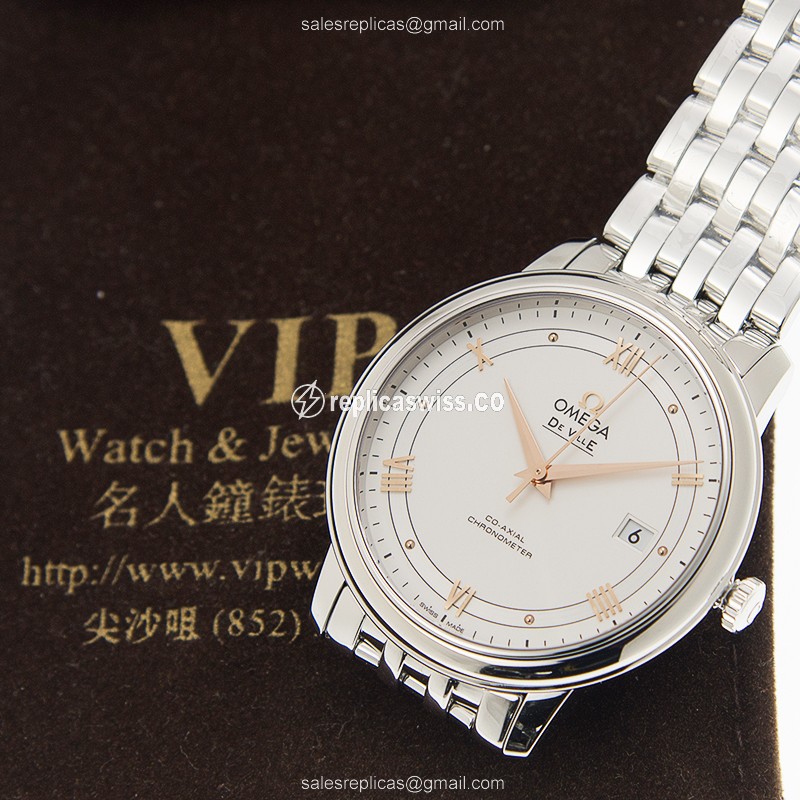 Omega 424.10.40.20.02.002 DE VILLE Automatic Stainless Steel